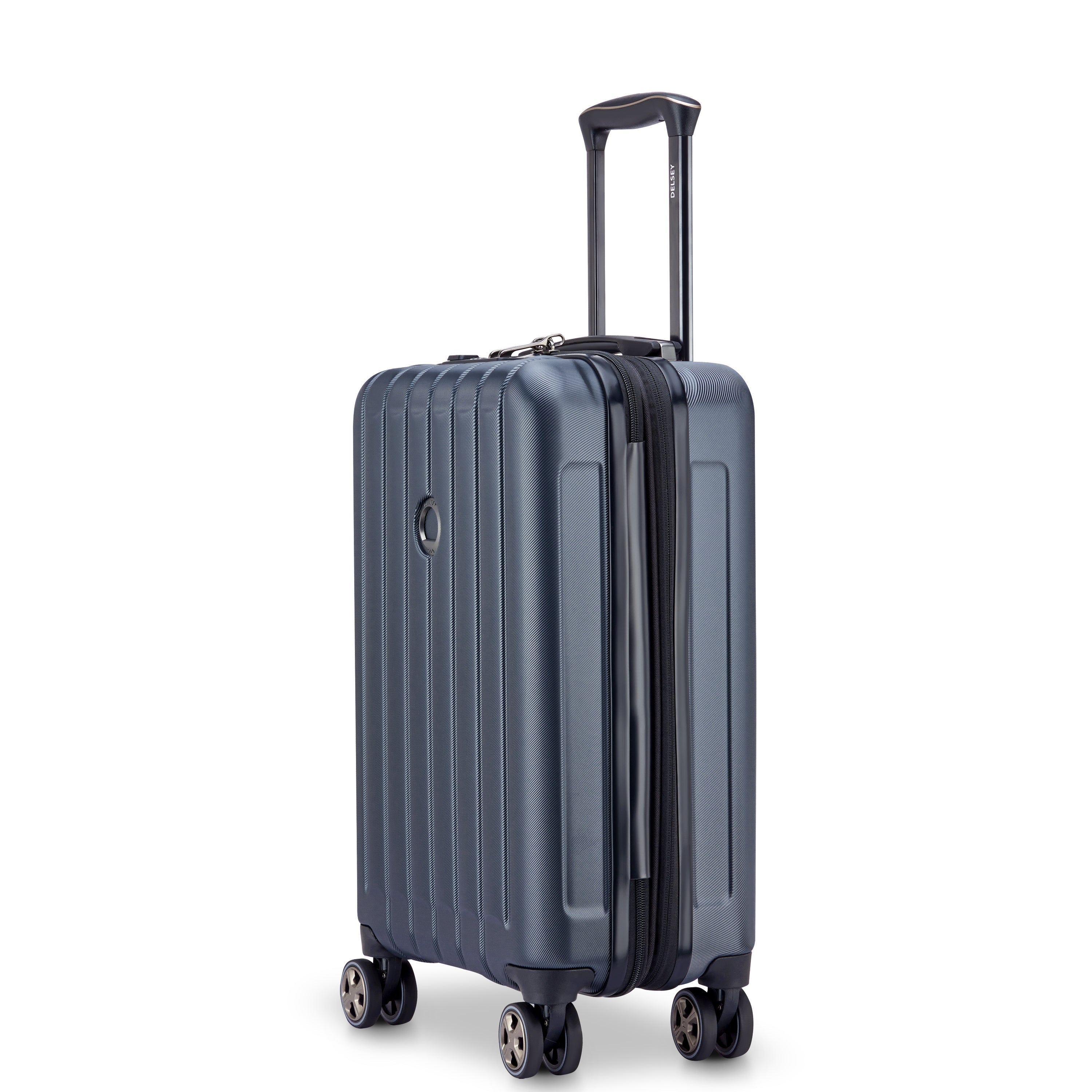 LONGITUDE| Koffer Check-In erweiterbar 55 CM ANTHRAZIT