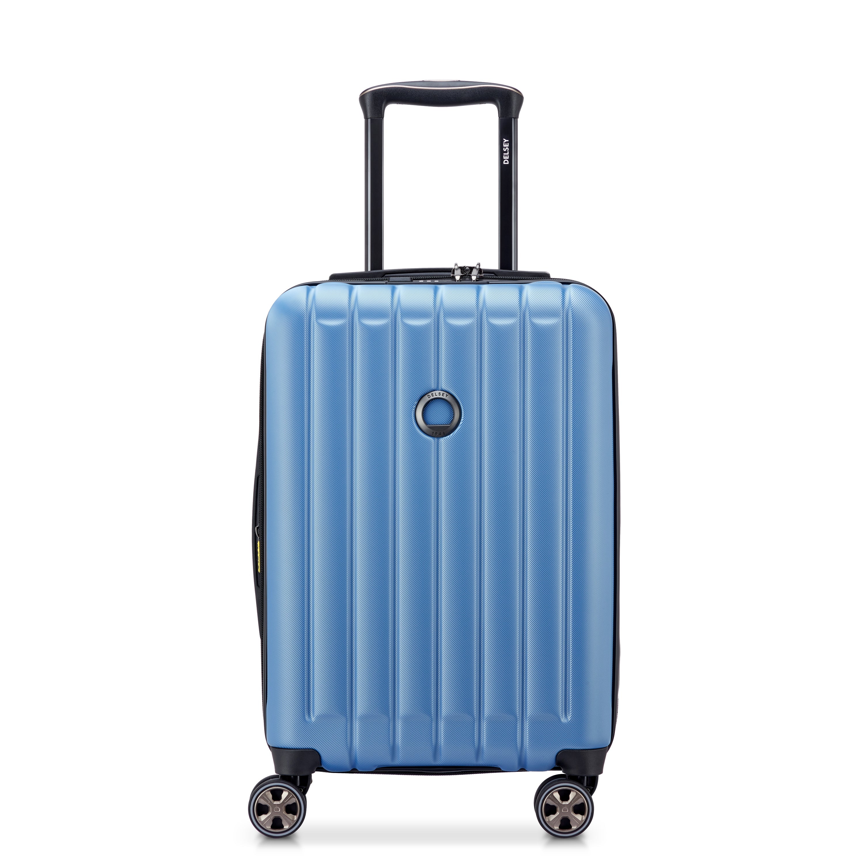 LONGITUDE| Koffer Check-In erweiterbar 55 CM BLAU