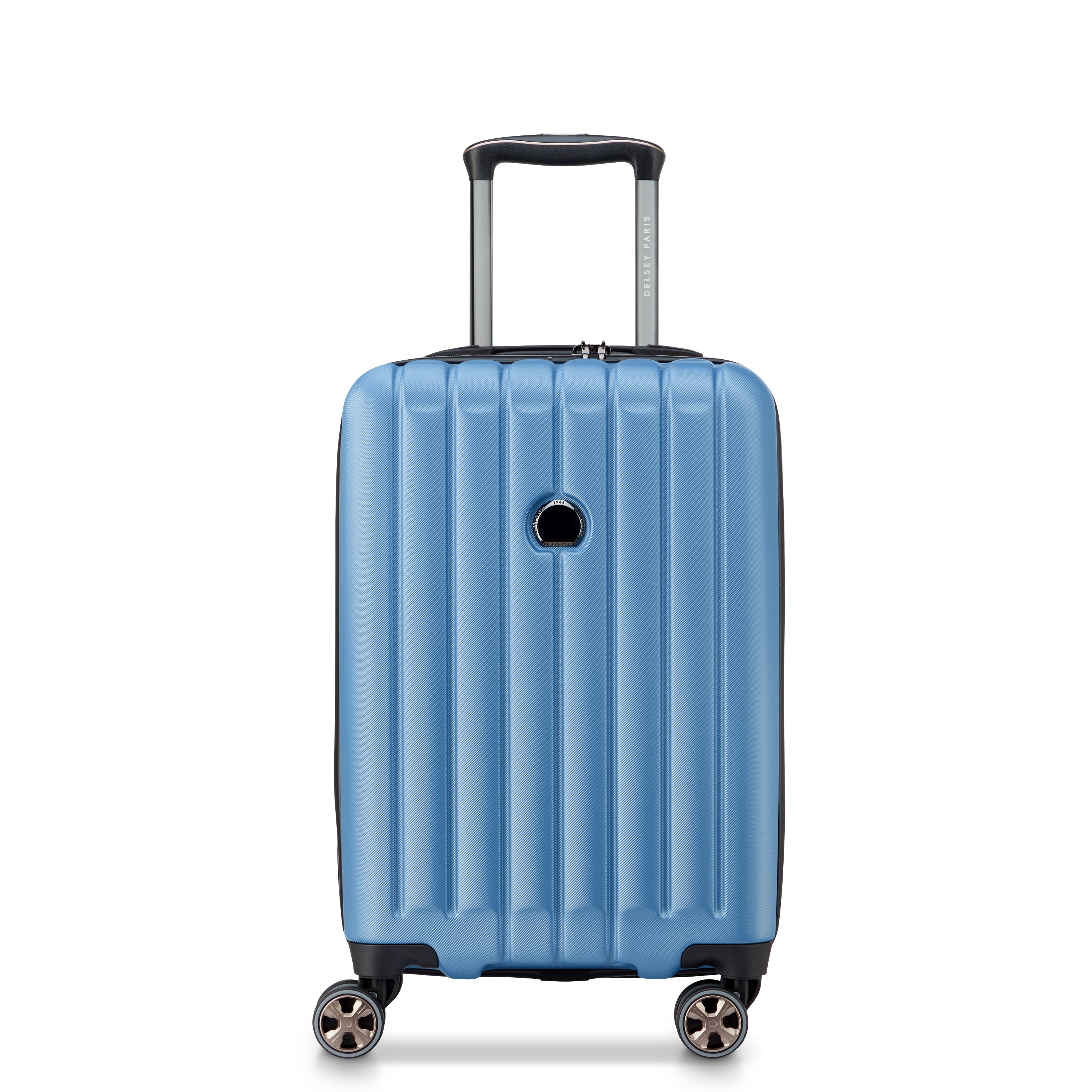 LONGITUDE| Koffer Kabine erweiterbar 55 CM BLAU