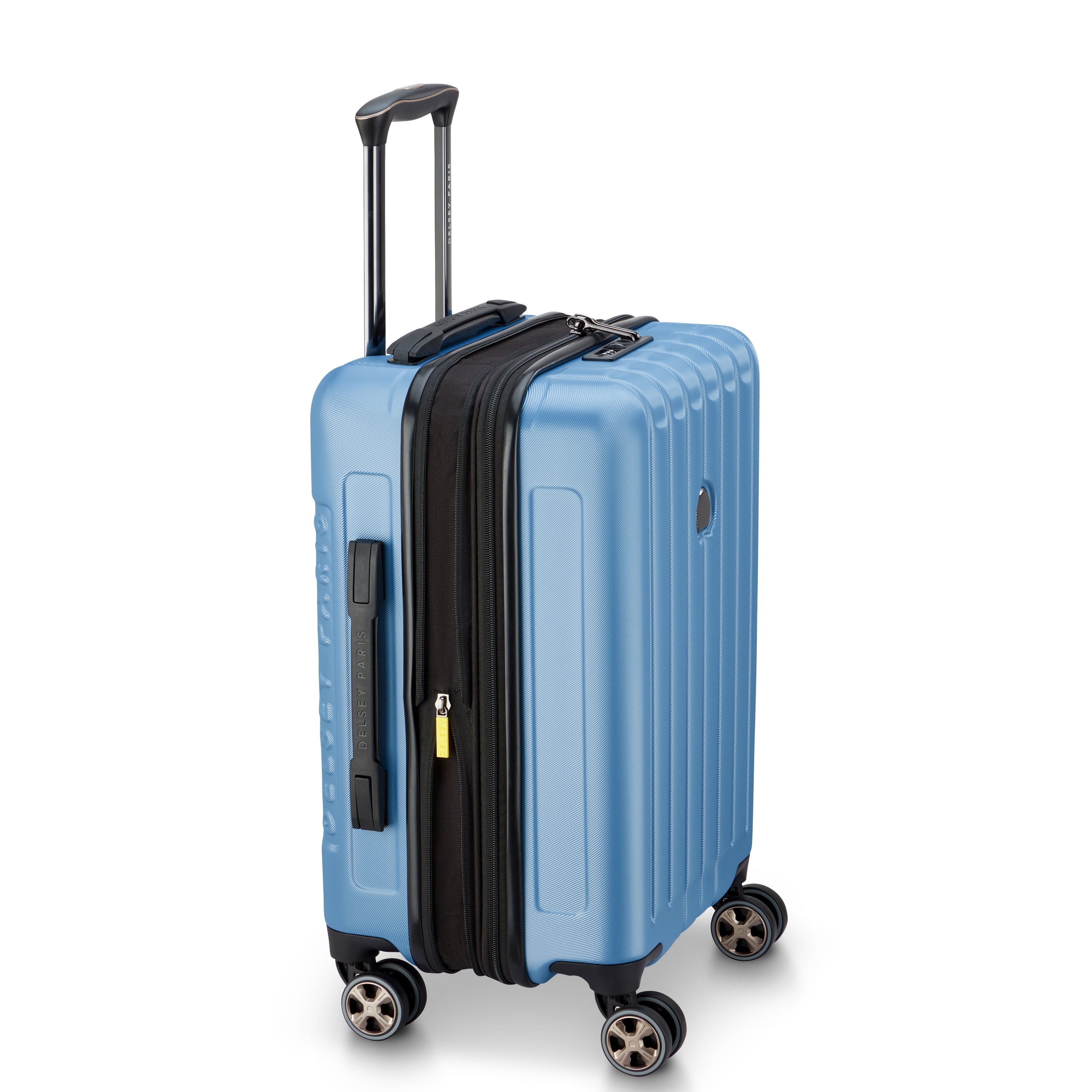 LONGITUDE| Koffer Kabine erweiterbar 55 CM BLAU