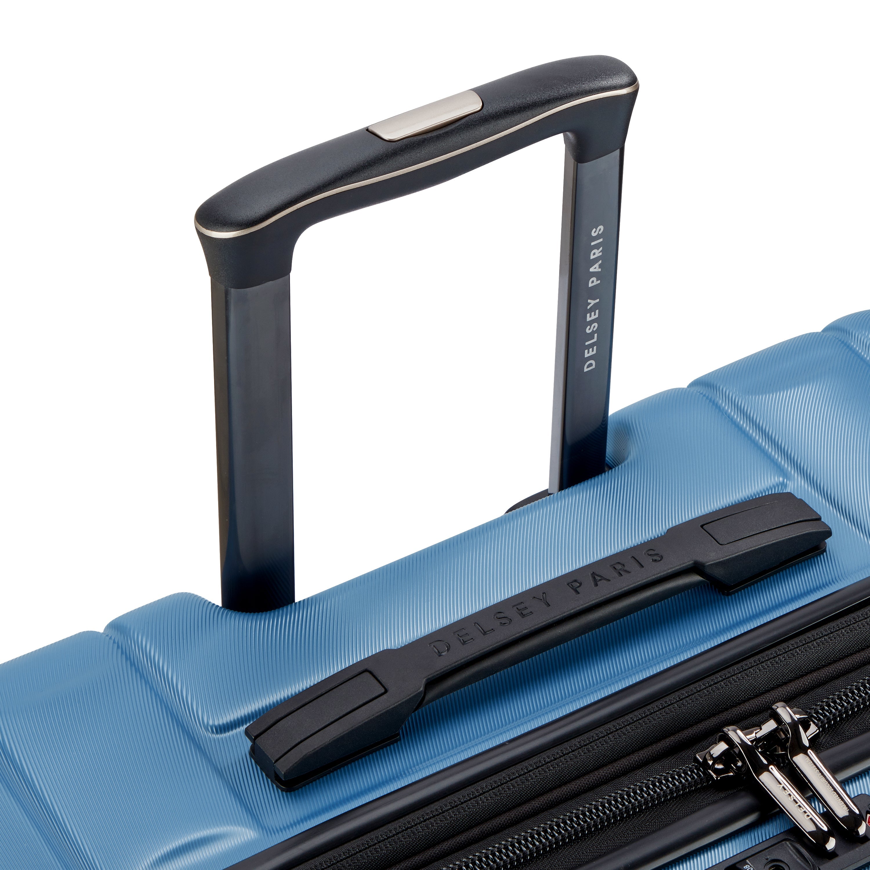 LONGITUDE| Koffer Aufgabe Erweiterbar 81 CM BLAU