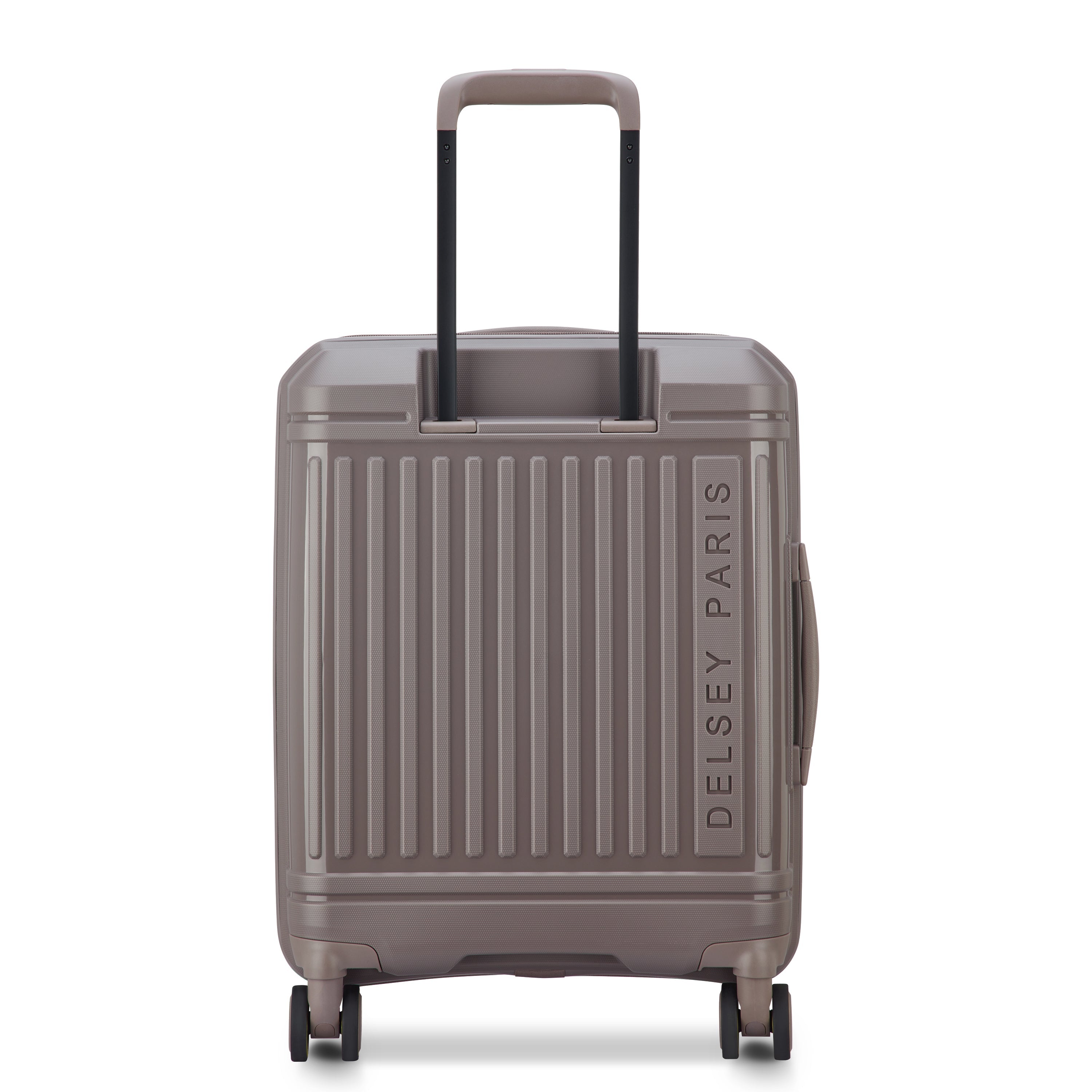 LUTECE| Koffer Kabine Slim Erweiterbar 55 CM BRAUN