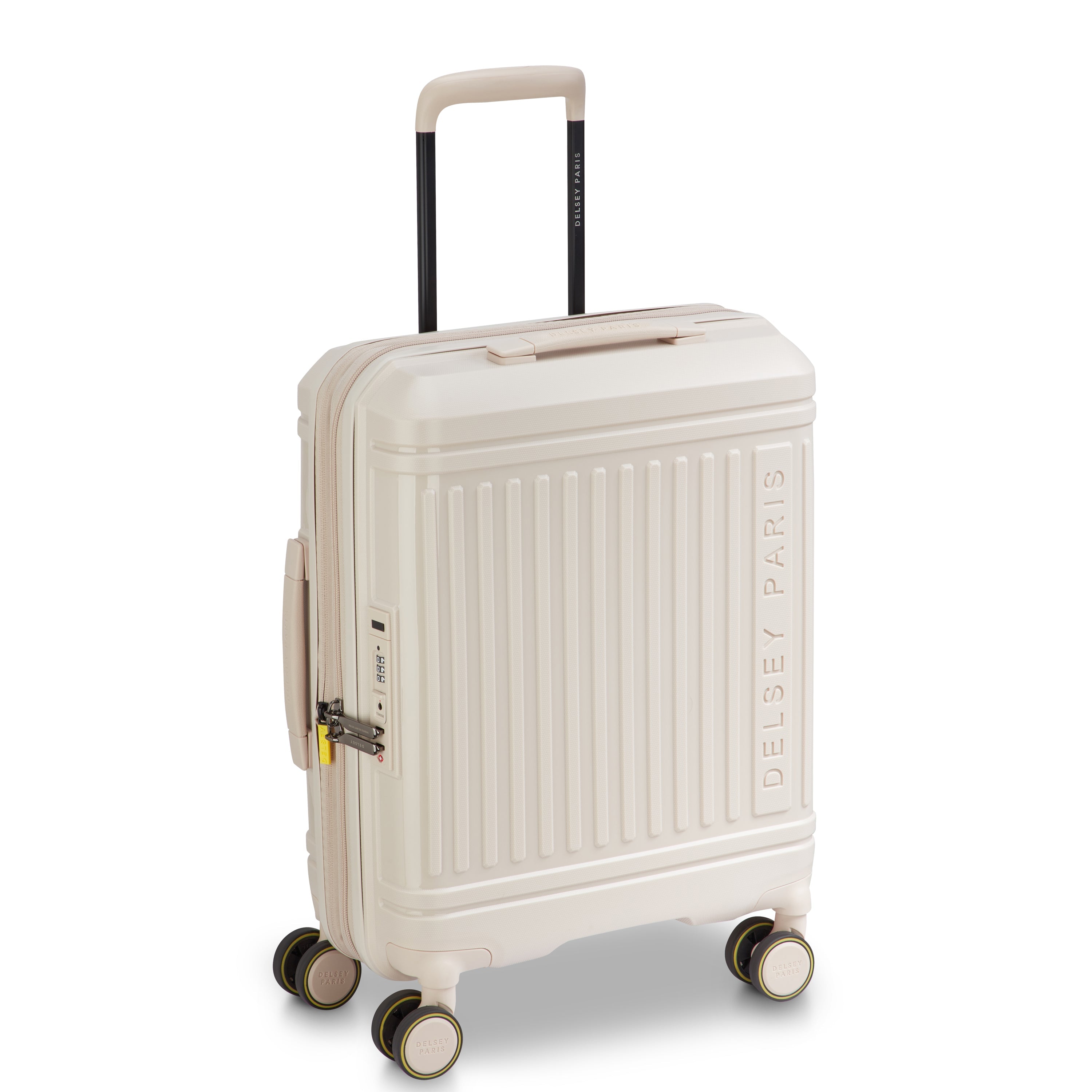 LUTECE| Koffer Kabine Slim Erweiterbar 55 CM BEIGE