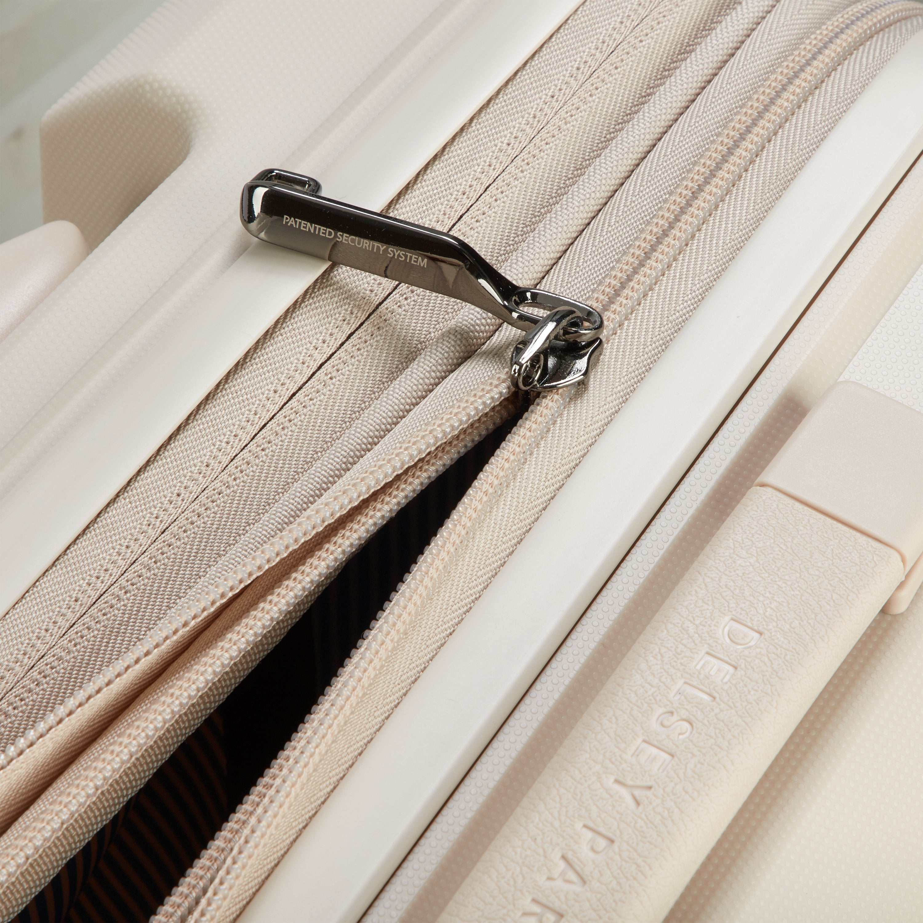 LUTECE| Koffer Kabine Slim Erweiterbar 55 CM BEIGE