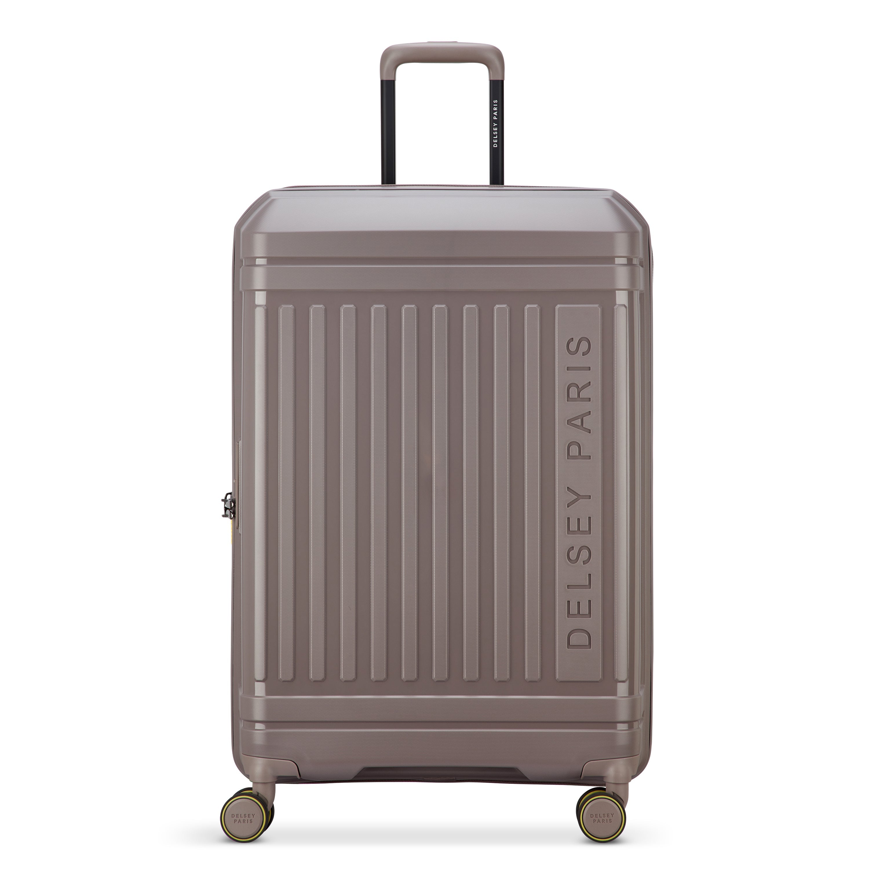 LUTECE| Koffer Check-In Erweiterbar 76 CM BRAUN