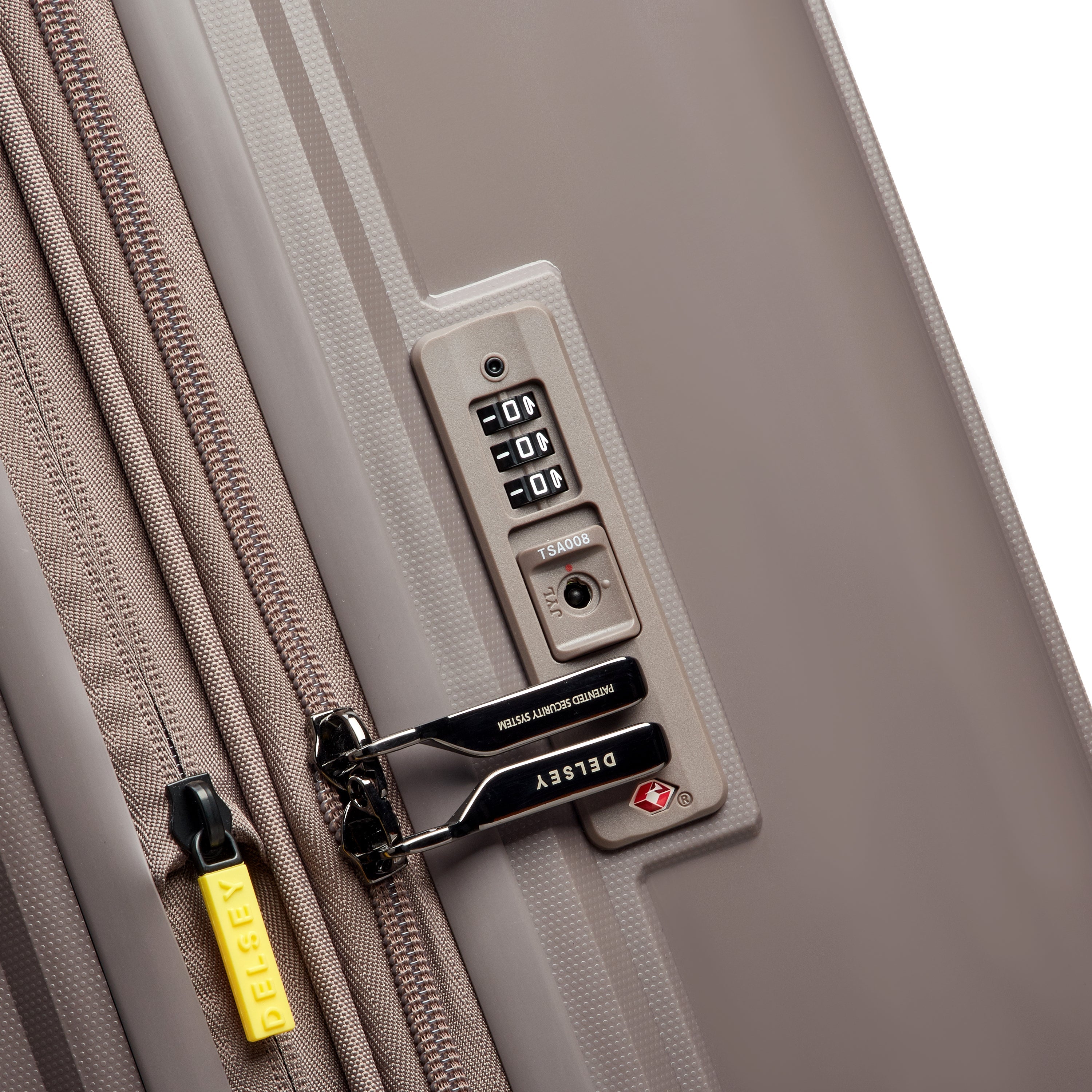LUTECE| Koffer Check-In Erweiterbar 76 CM BRAUN