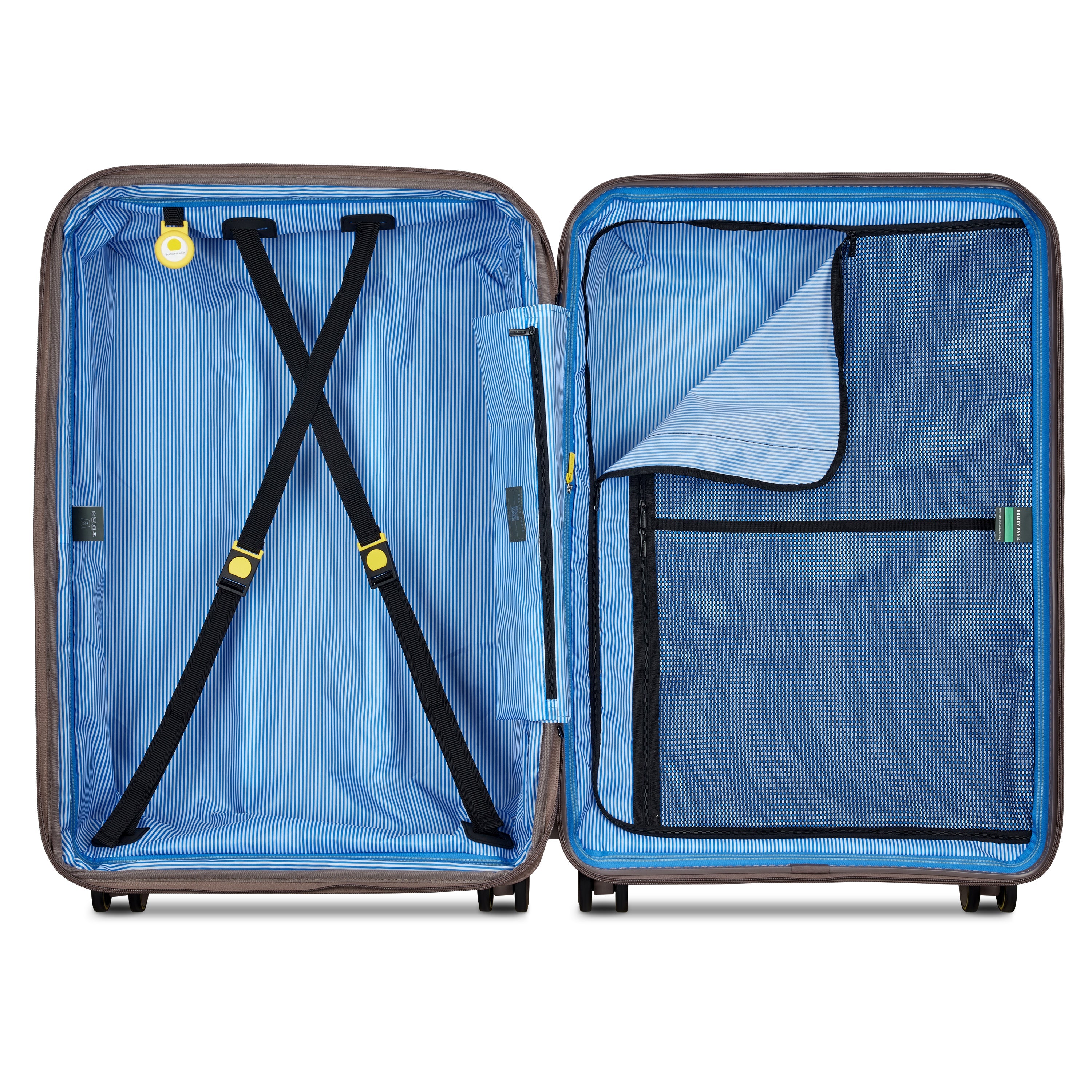 LUTECE| Koffer Check-In Erweiterbar 76 CM BRAUN