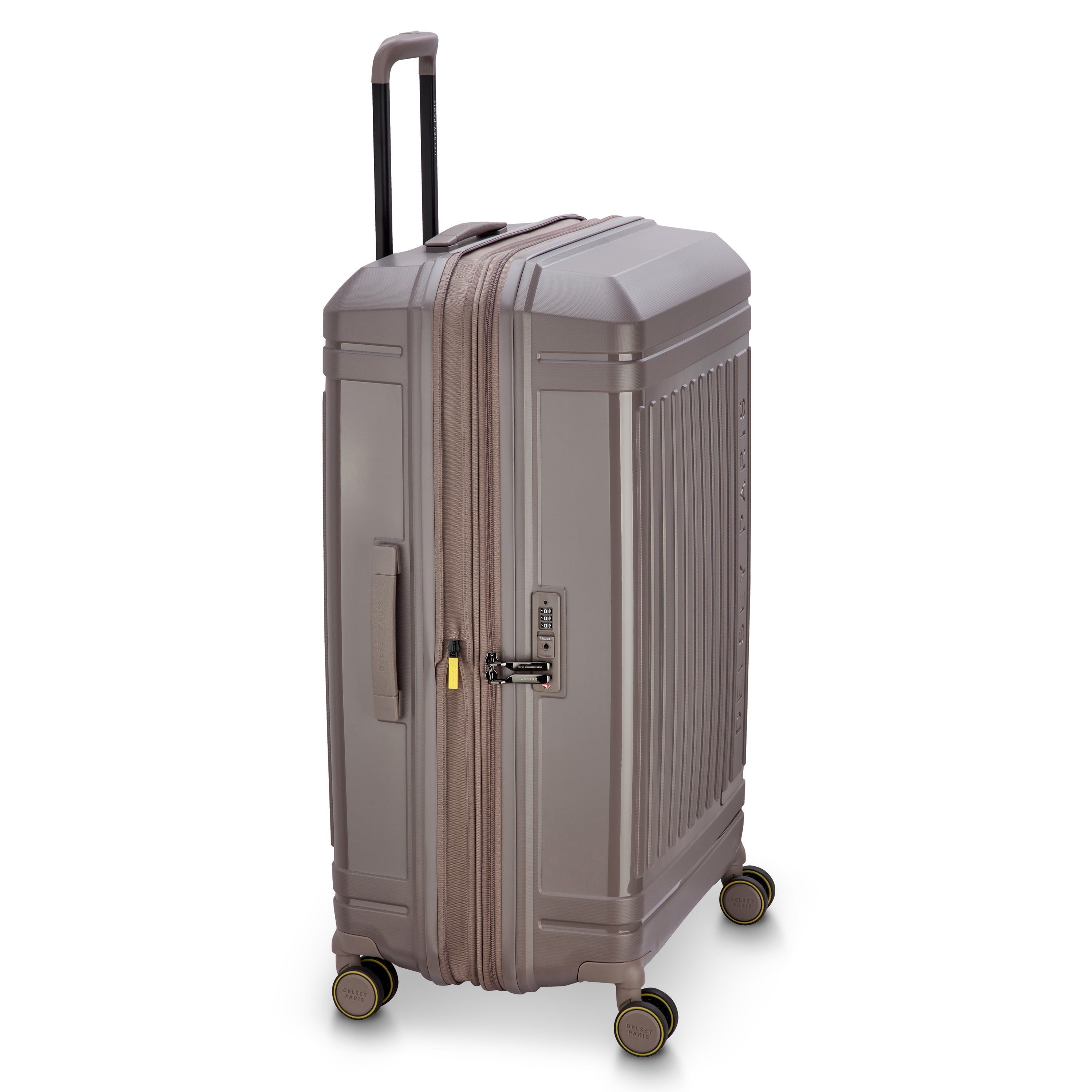 LUTECE| Koffer Aufgabe Erweiterbar 80,5 CM BRAUN