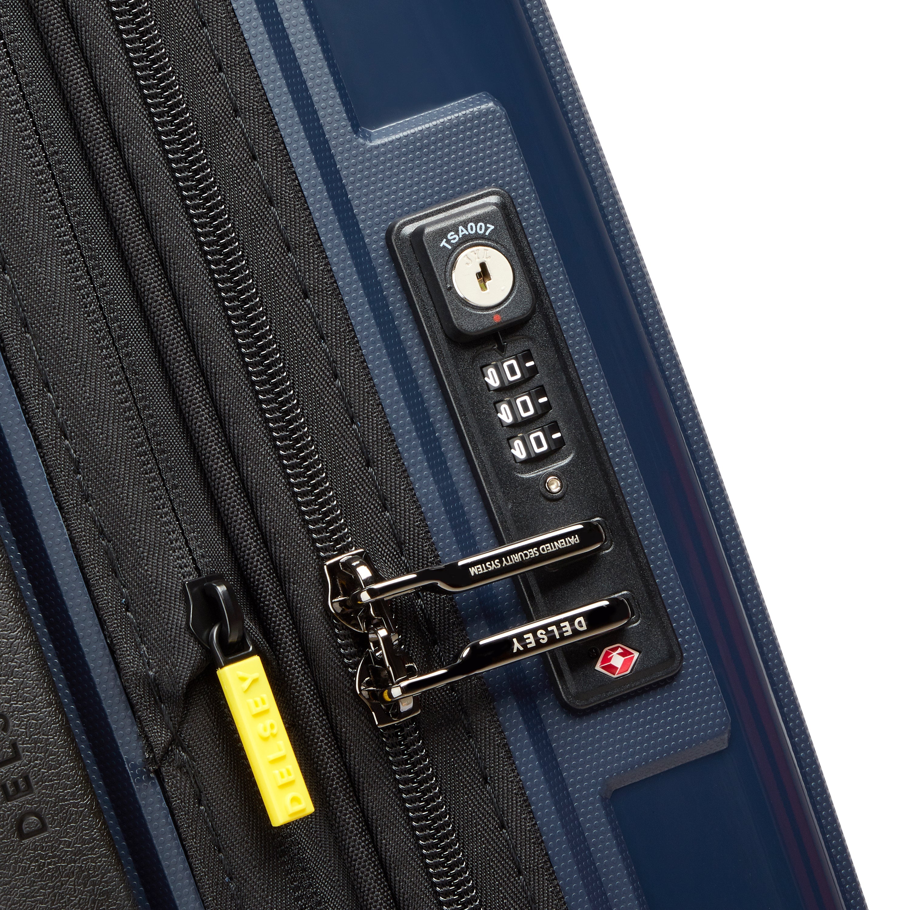 LUTECE SE| Suitcase Cabin slim Expandable 55 CM NAVY