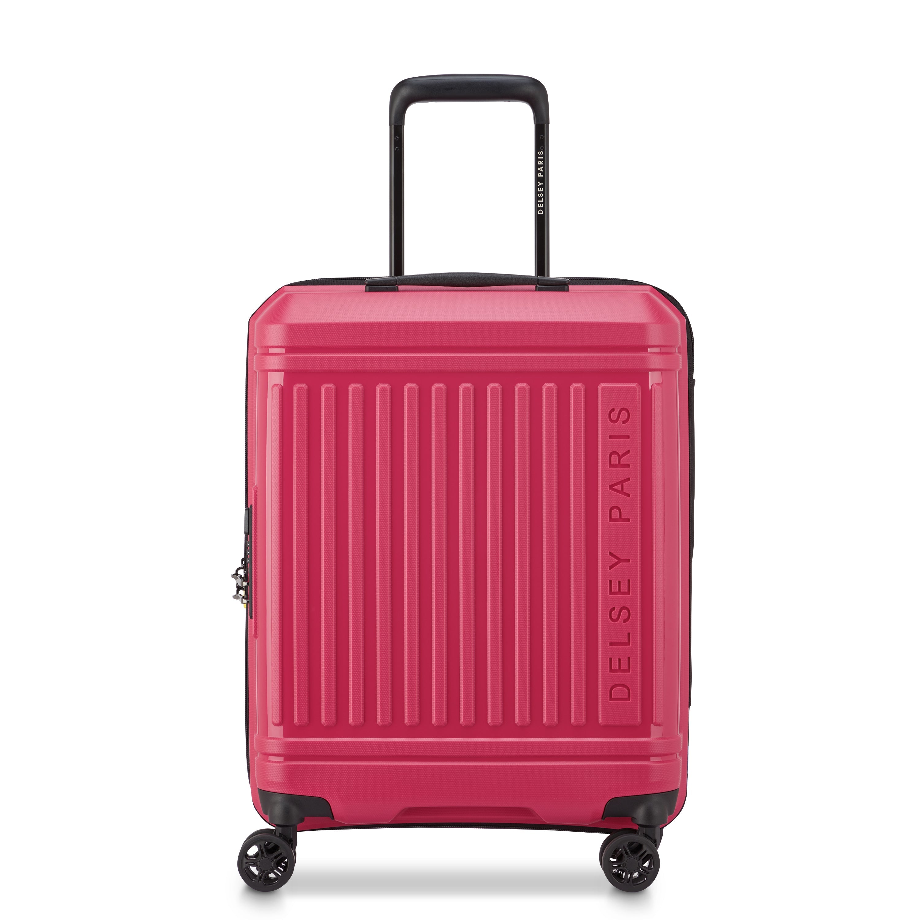 LUTECE SE| Suitcase Cabin slim Expandable 55 CM MAGENTA
