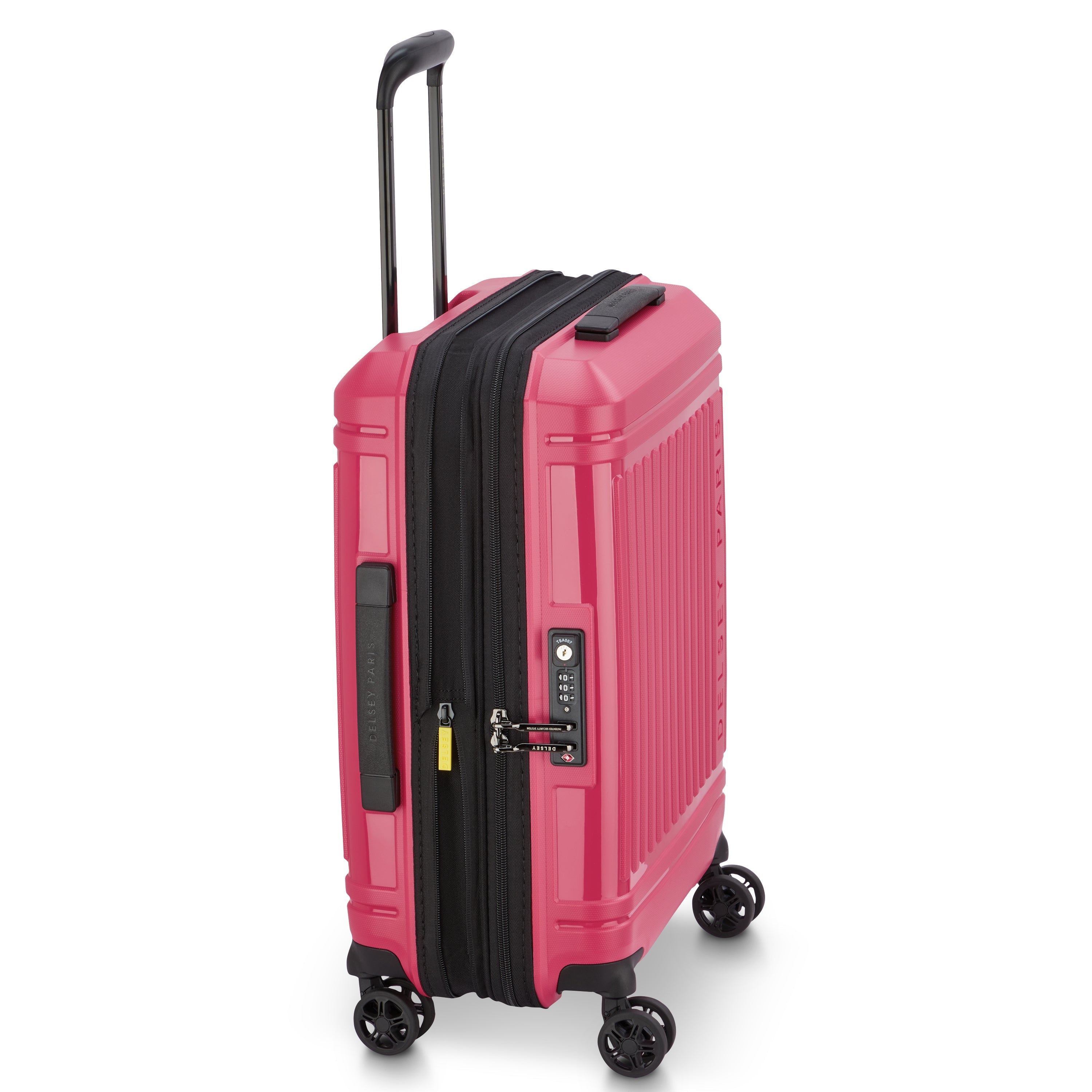LUTECE SE| Suitcase Cabin slim Expandable 55 CM MAGENTA