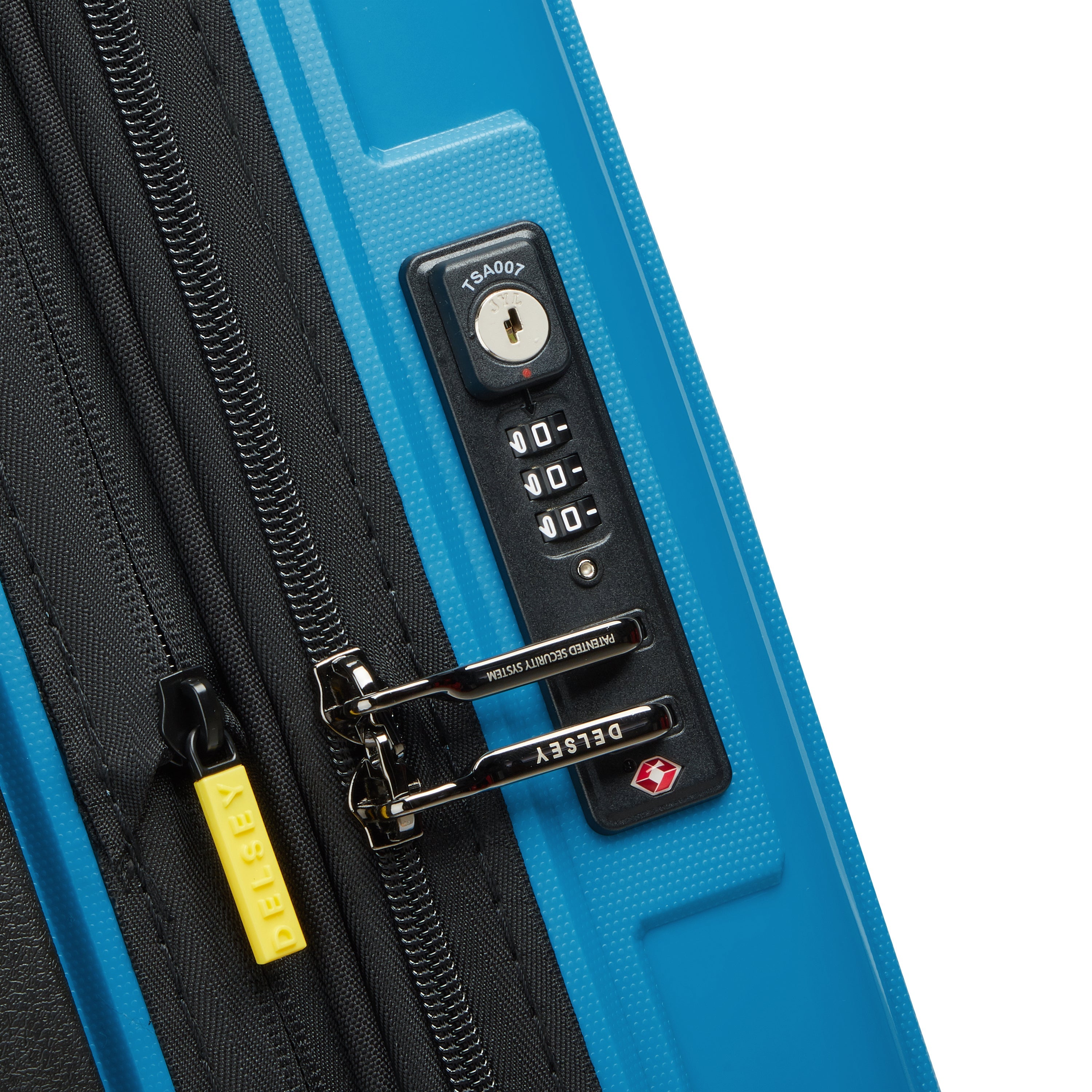 LUTECE SE| Suitcase Cabin slim Expandable 55 CM PEACOCK