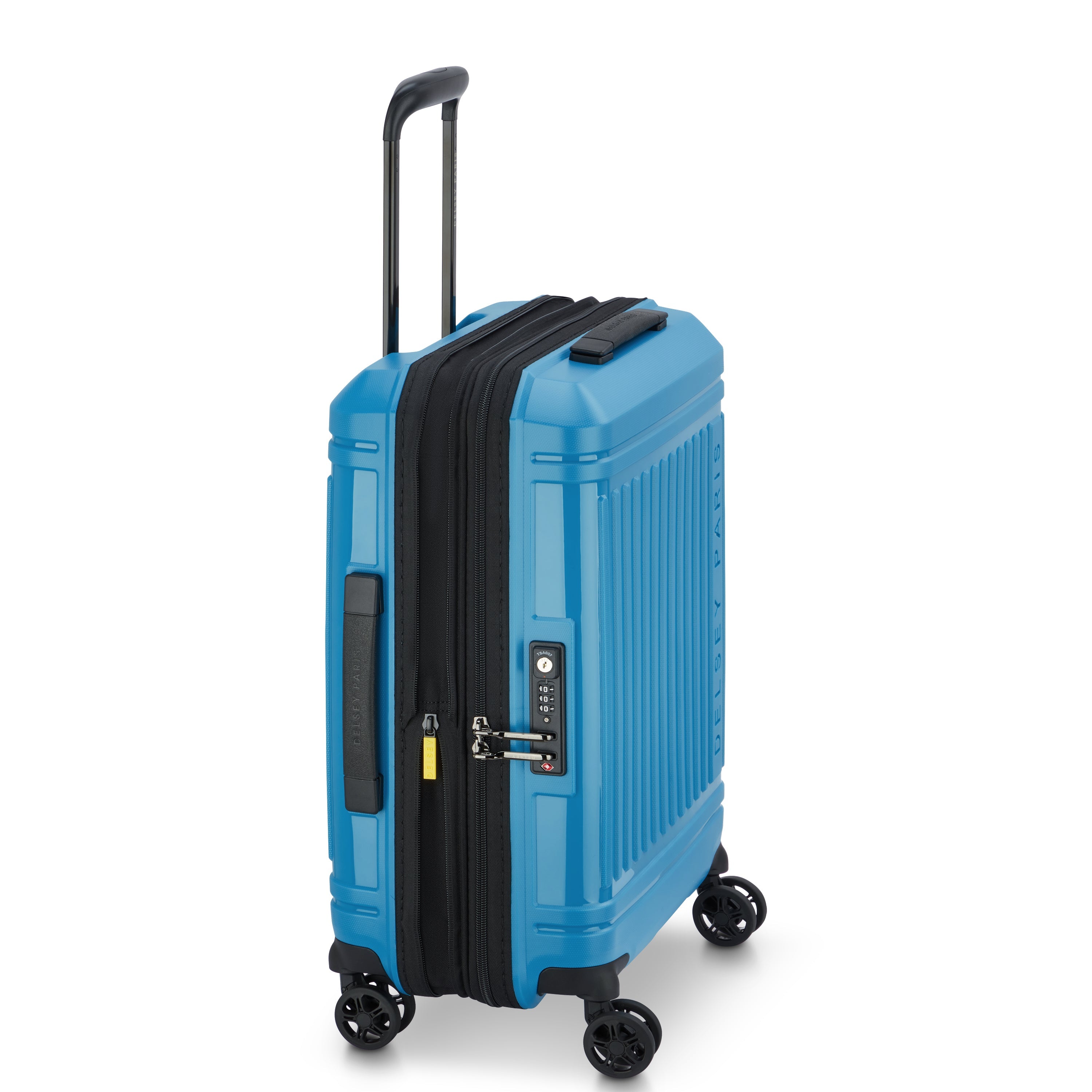 LUTECE SE| Suitcase Cabin slim Expandable 55 CM PEACOCK