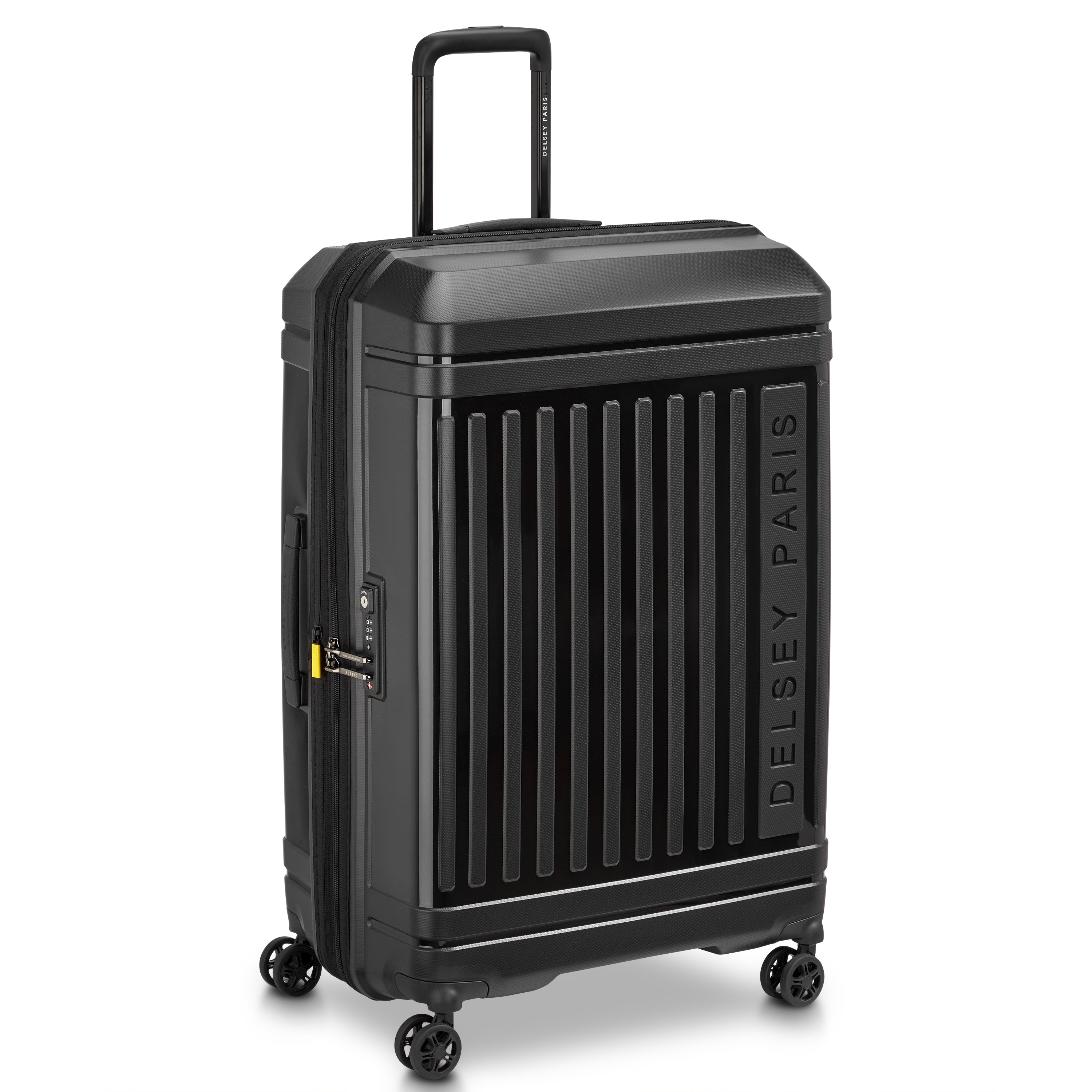 LUTECE SE| Suitcase Check-In Expandable 75 CM BLACK