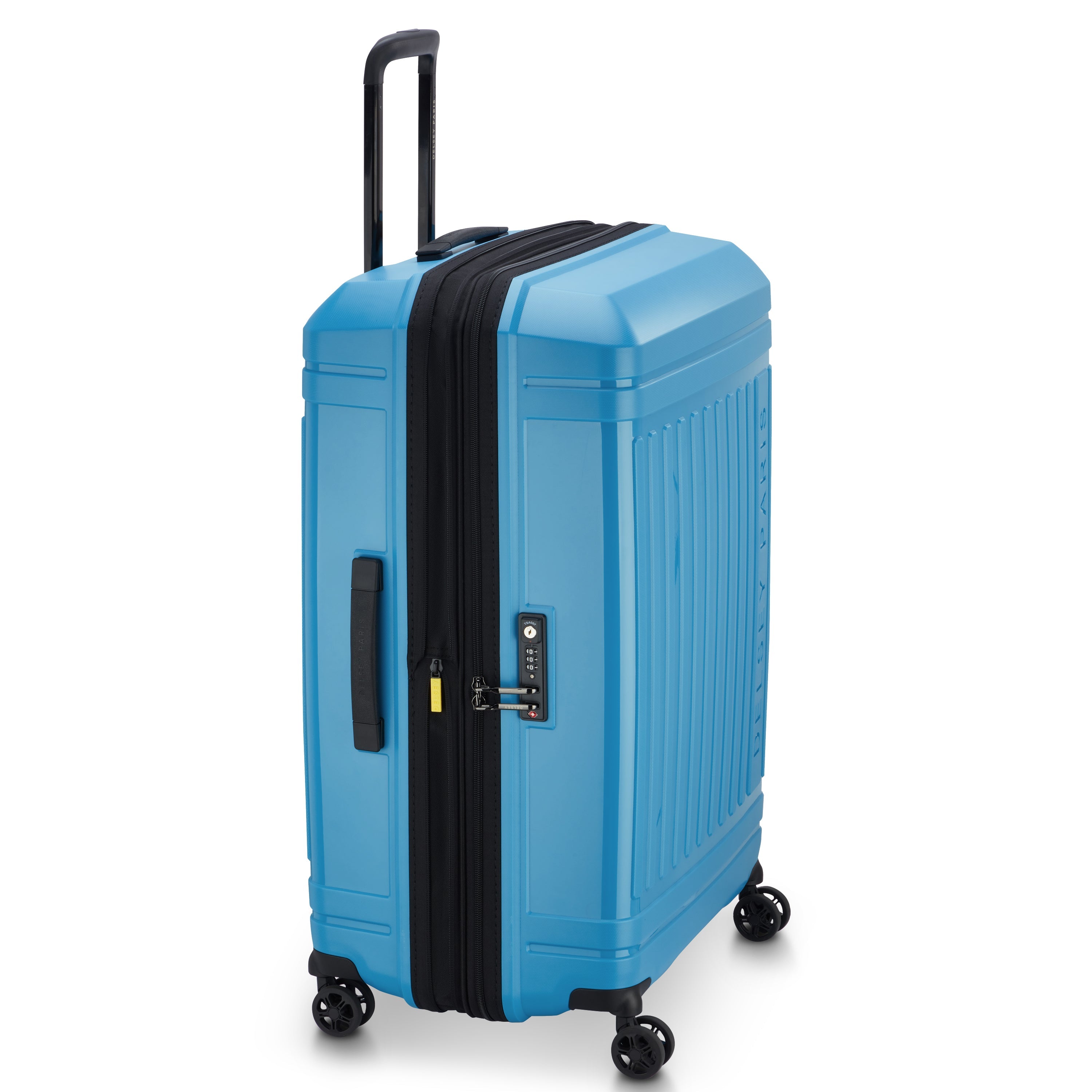 LUTECE SE| Suitcase Check-In Expandable 75 CM PEACOCK