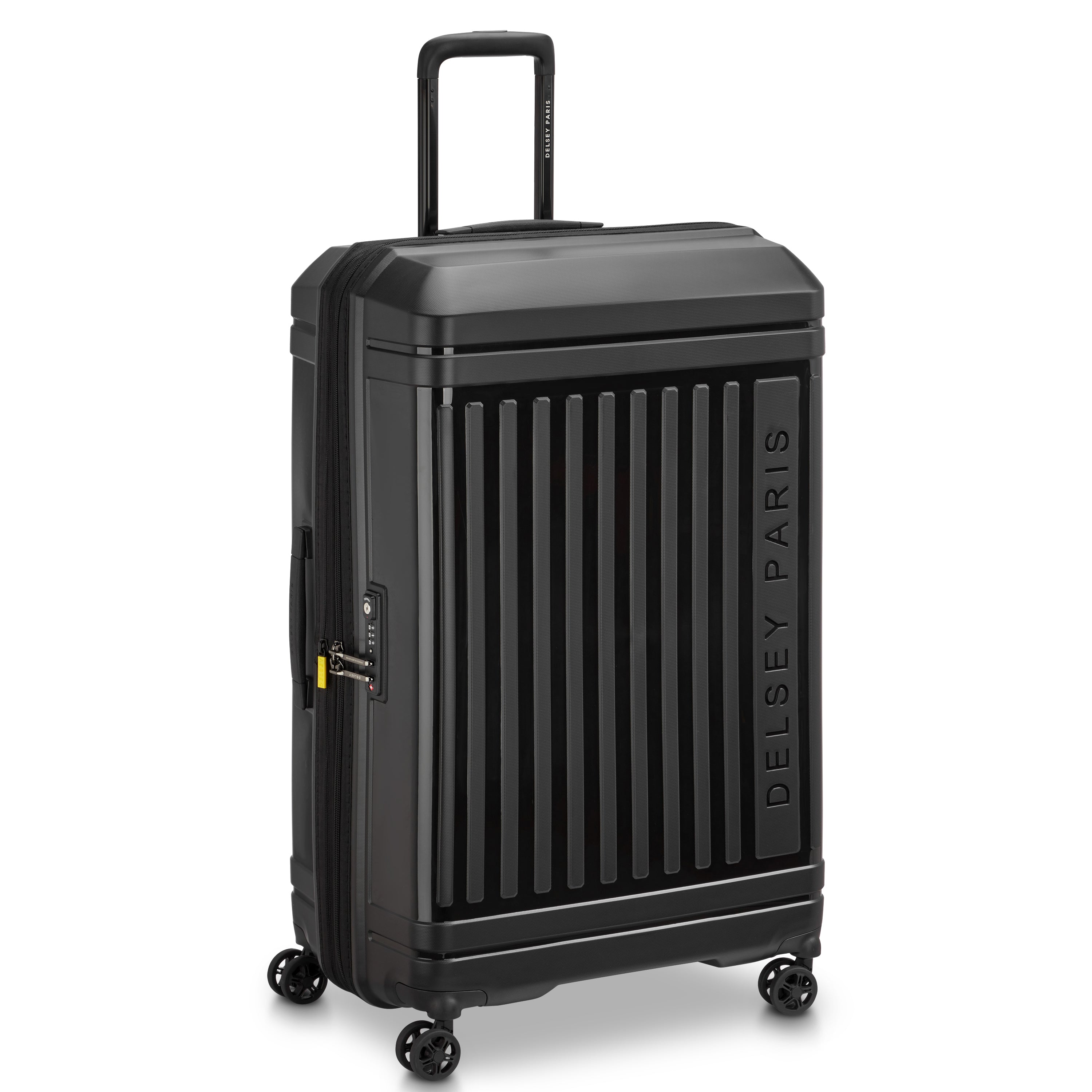 LUTECE SE| Suitcase Check-In Expandable 79 CM BLACK