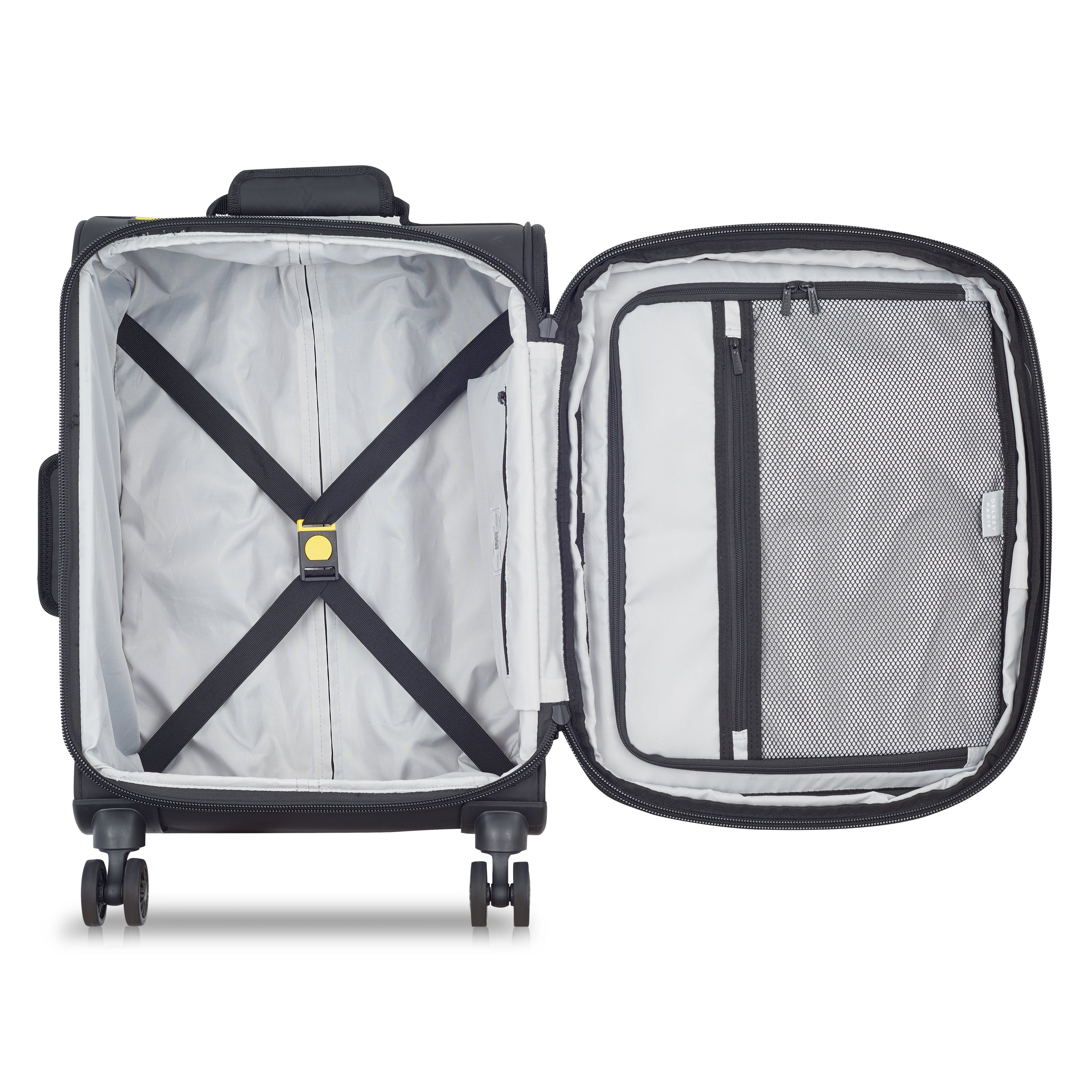 MAUBERT 2.0| Suitcase Cabin Expandable 55 CM BLACK