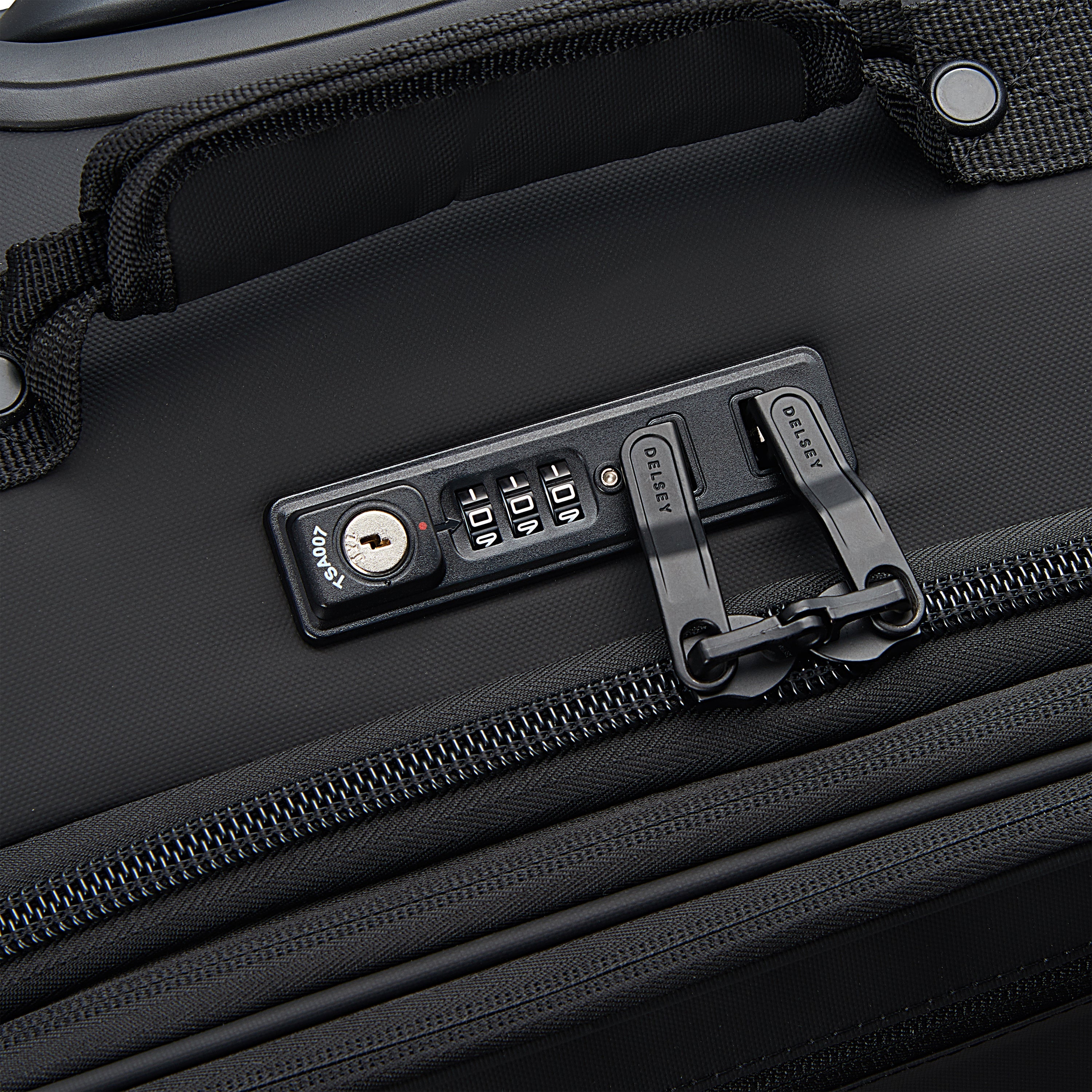 MAUBERT 2.0| Suitcase Check-In Expandable 76 CM BLACK