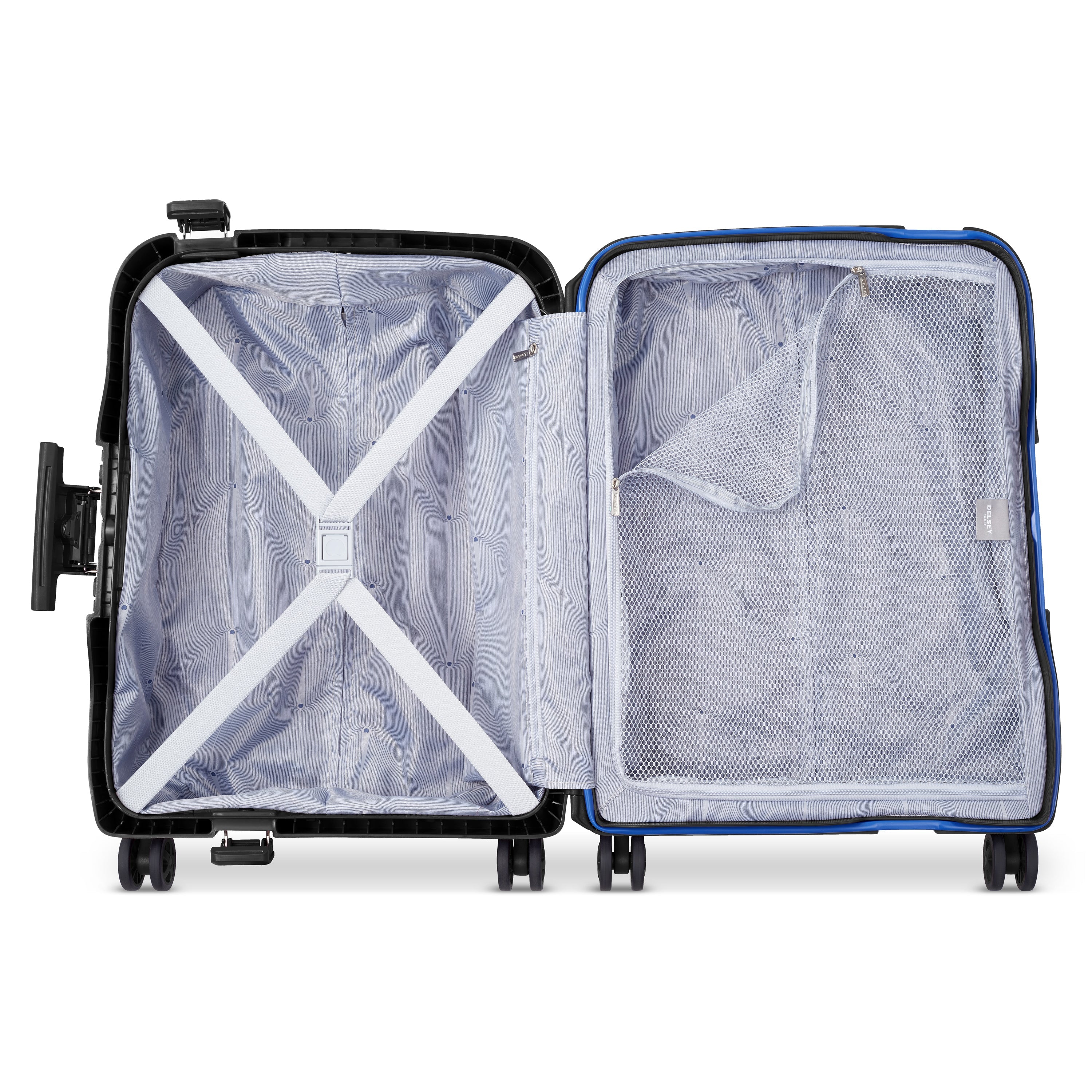 MONCEY| Koffer Kabine slim 55 CM SCHWARZ