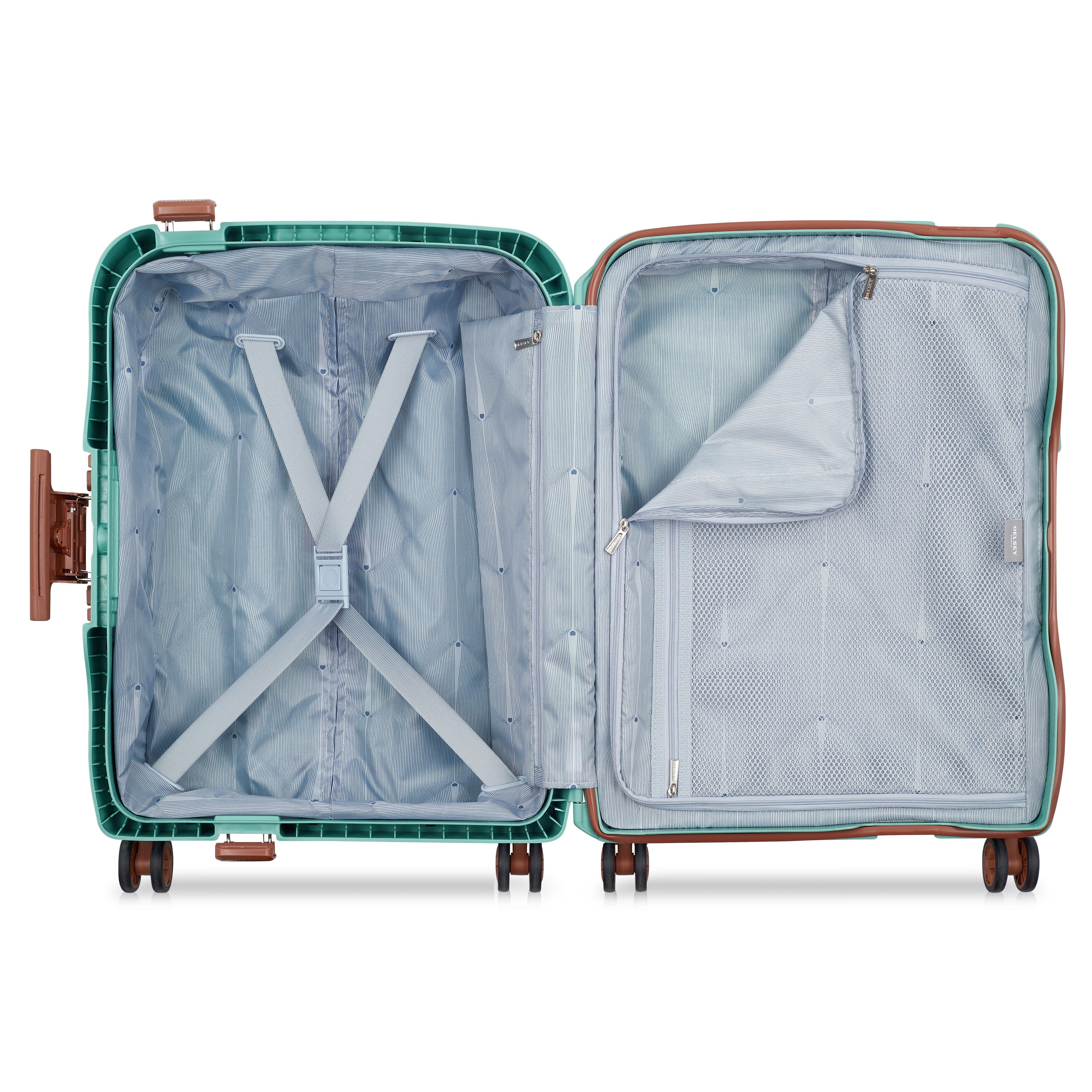 MONCEY| Koffer Kabine slim 55 CM MANDEL