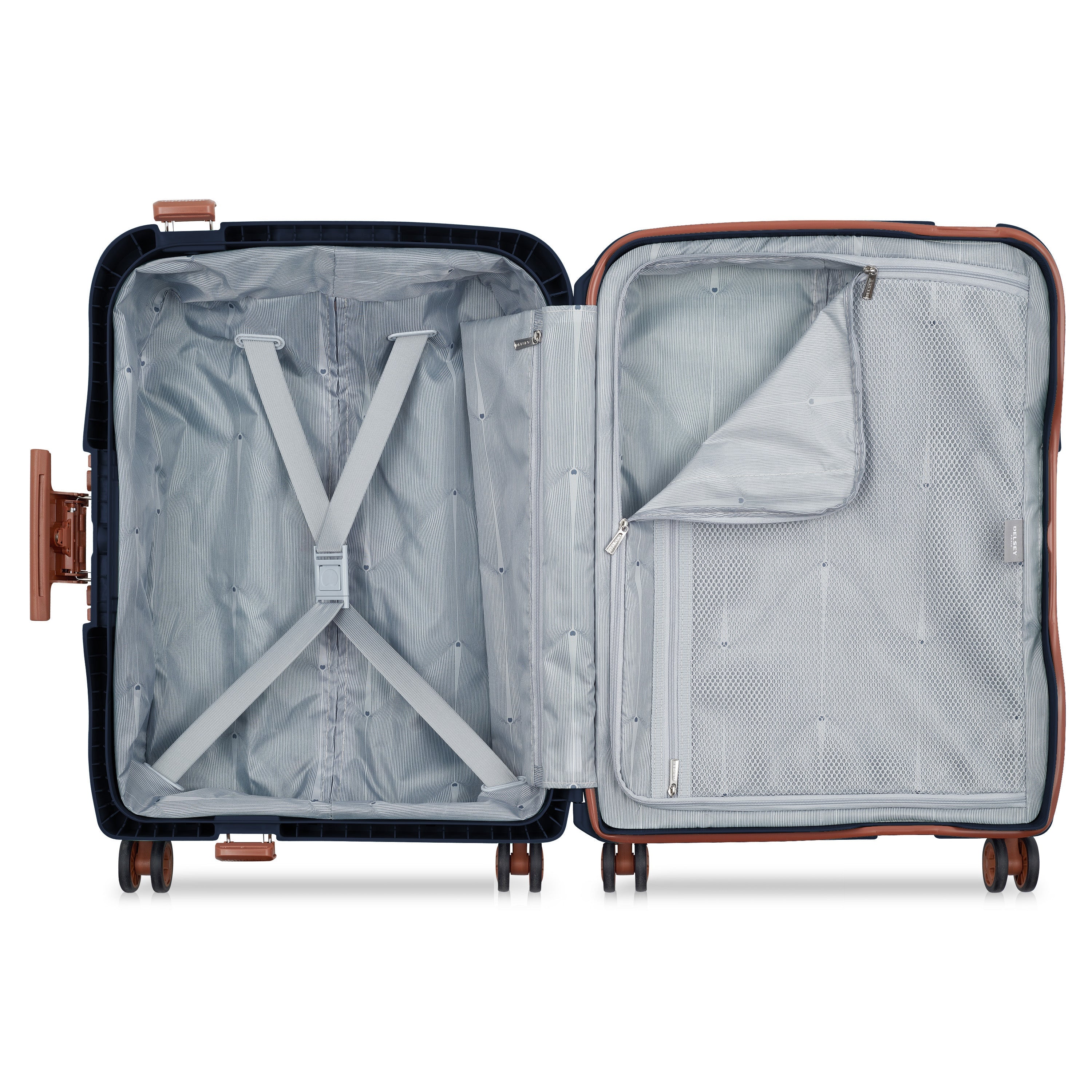 MONCEY| Koffer Kabine slim 55 CM TINTENBLAU