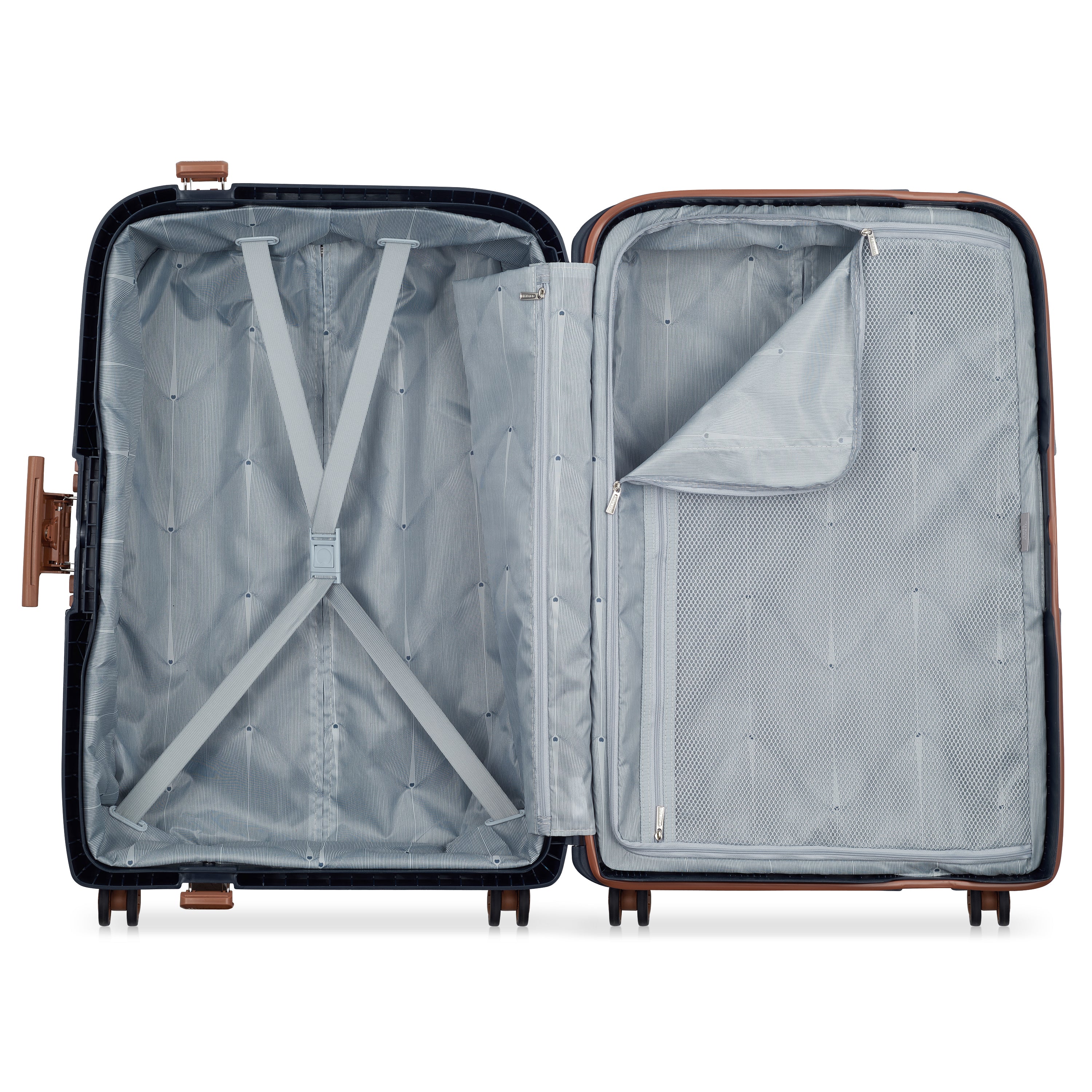 MONCEY| Koffer Aufgabe 69 CM TINTENBLAU
