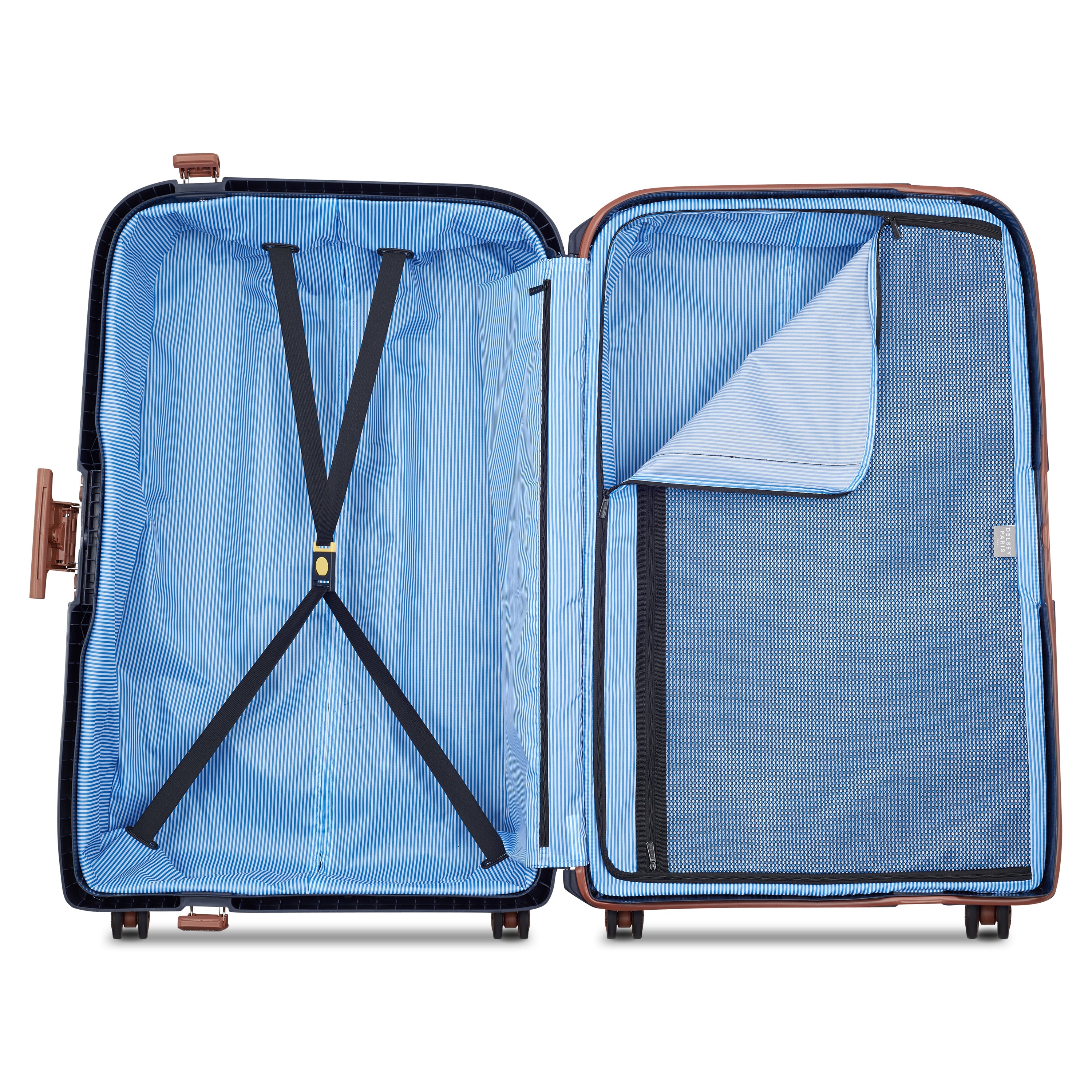 MONCEY| Koffer Aufgabe 82 CM TINTENBLAU