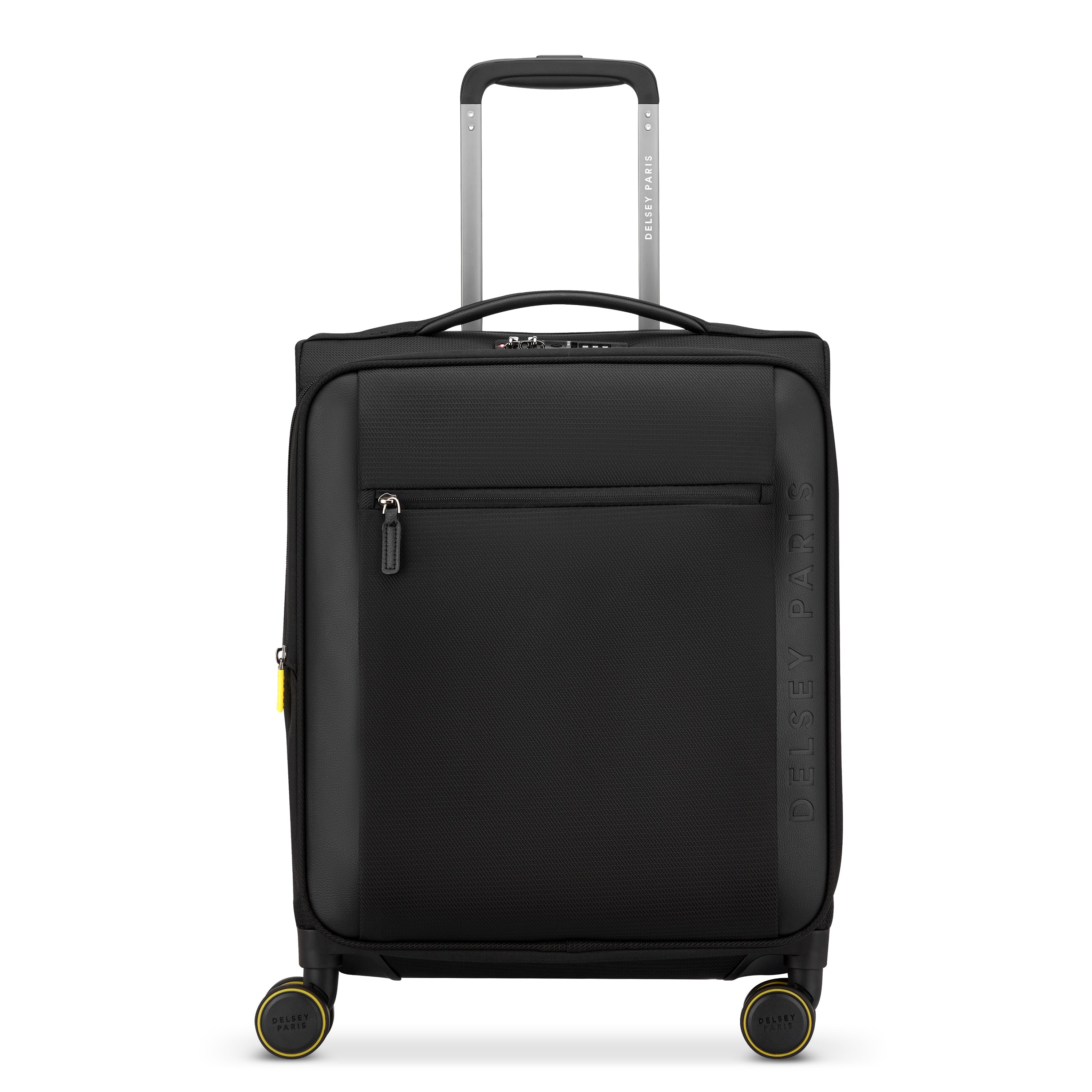MONTMARTRE 3| Koffer Kabine Slim Erweiterbar 55 CM SCHWARZ