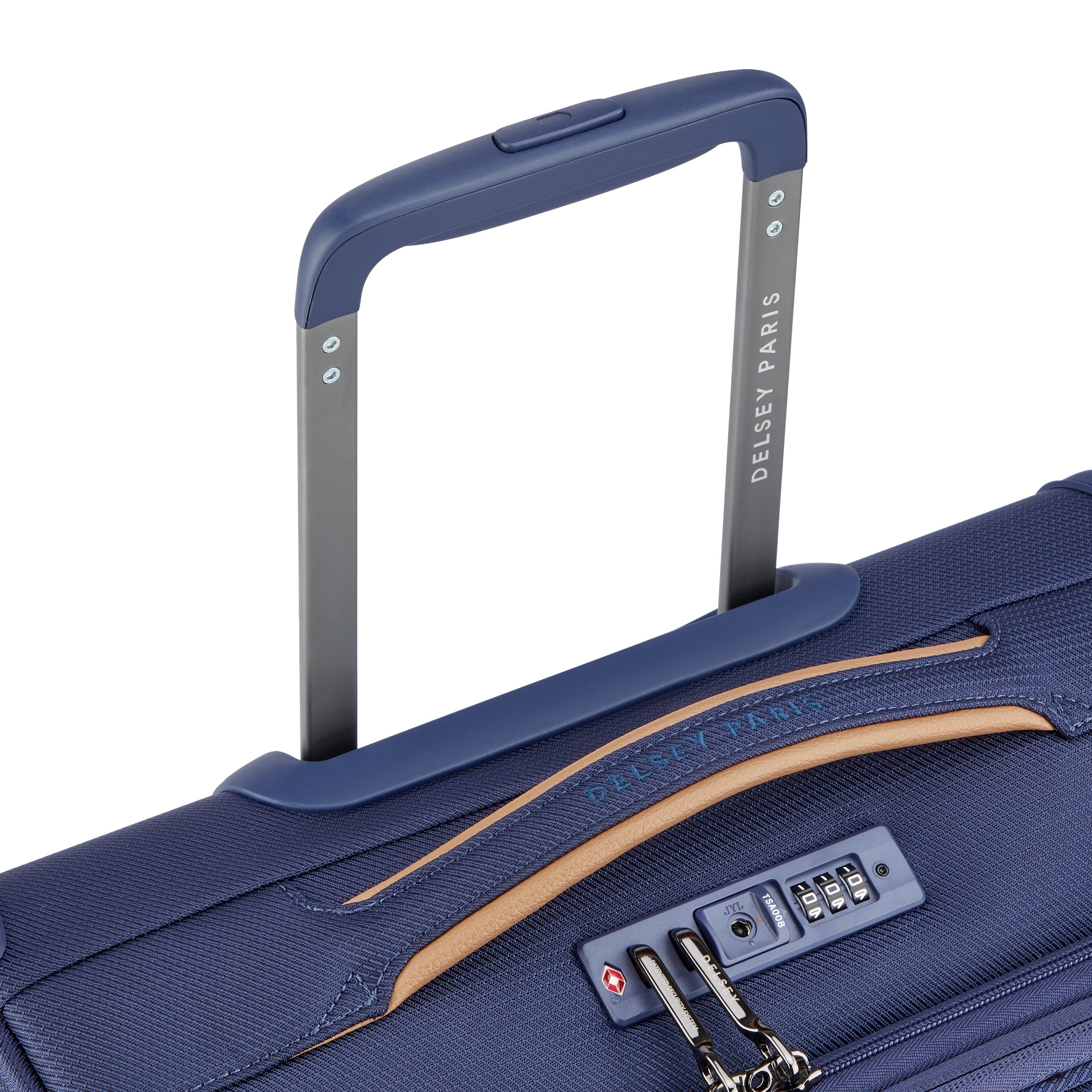 MONTMARTRE 3| Koffer Kabine Slim Erweiterbar 55 CM MARINEBLAU