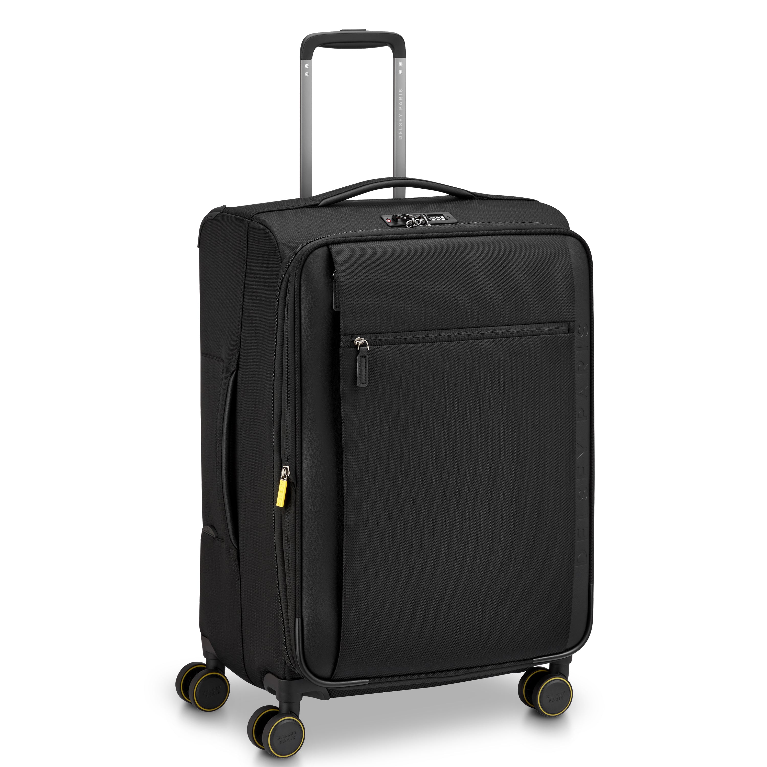 MONTMARTRE 3| Koffer Check-In Erweiterbar 66 CM SCHWARZ