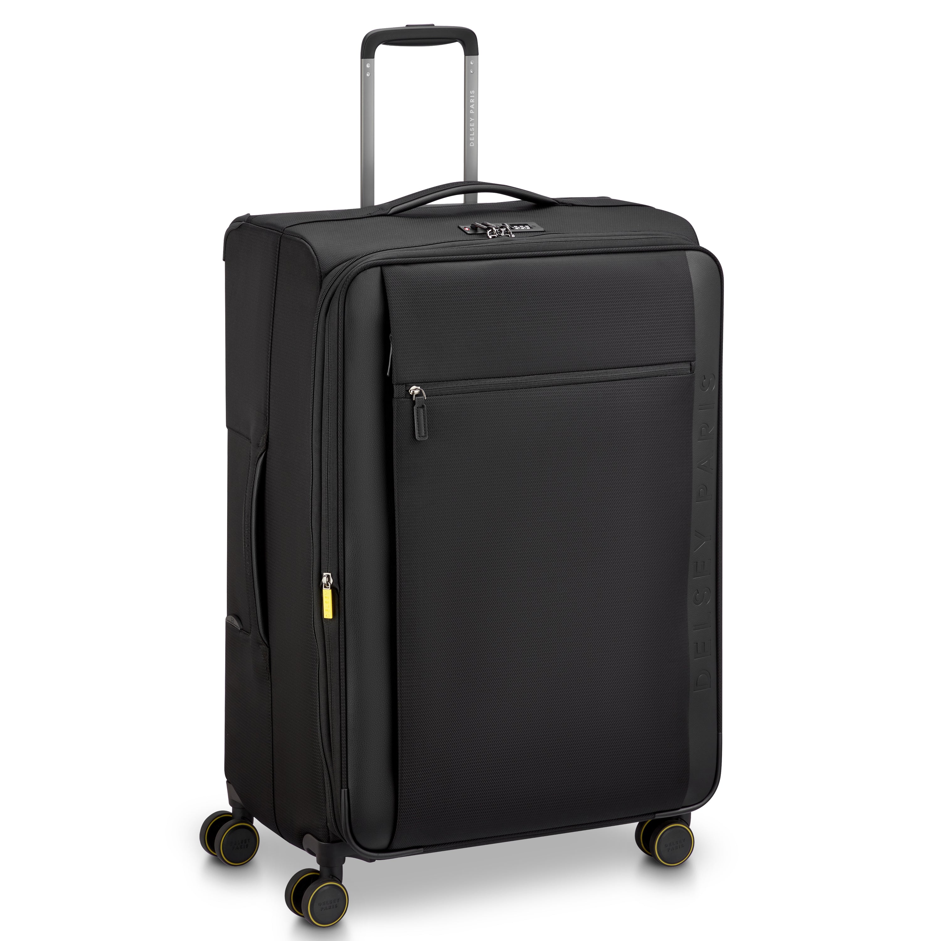 MONTMARTRE 3| Koffer Check-In Erweiterbar 76 CM SCHWARZ