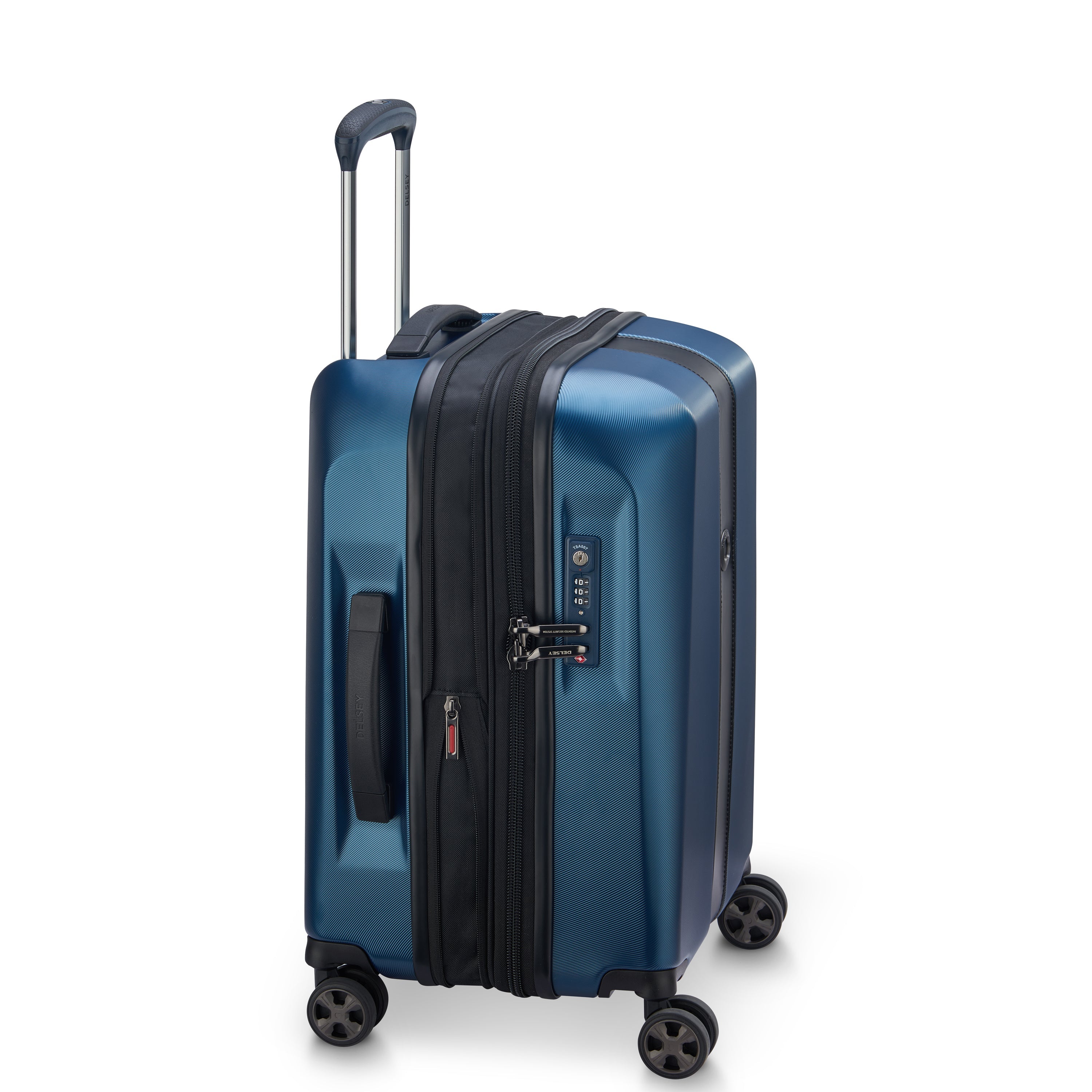 PROMENADE HARD 2.0| Suitcase Cabin Expandable 55 CM BLUE