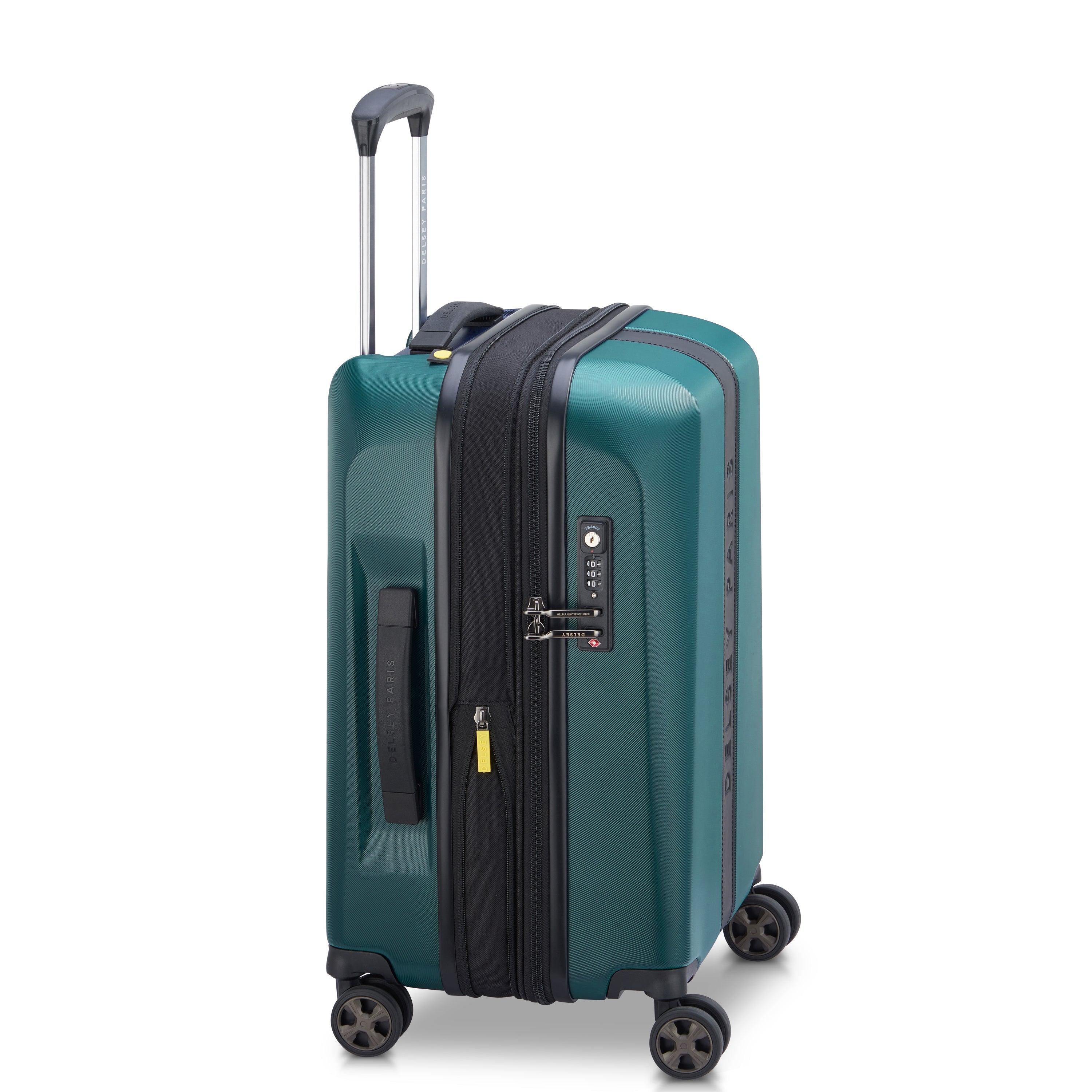 PROMENADE HARD 2.0| Suitcase Cabin Expandable 55 CM GREEN