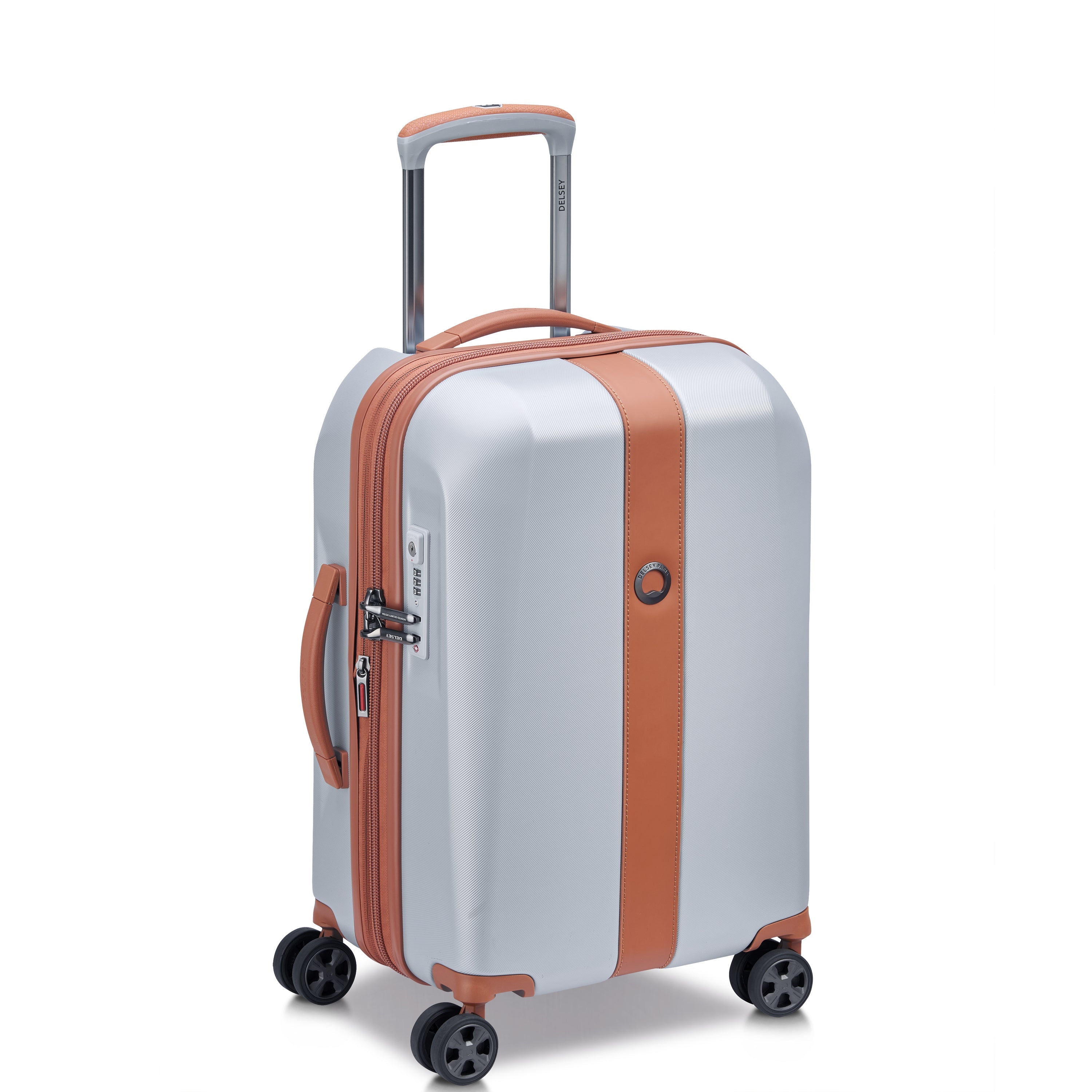 PROMENADE HARD 2.0| Suitcase Cabin Expandable 55 CM SILVER