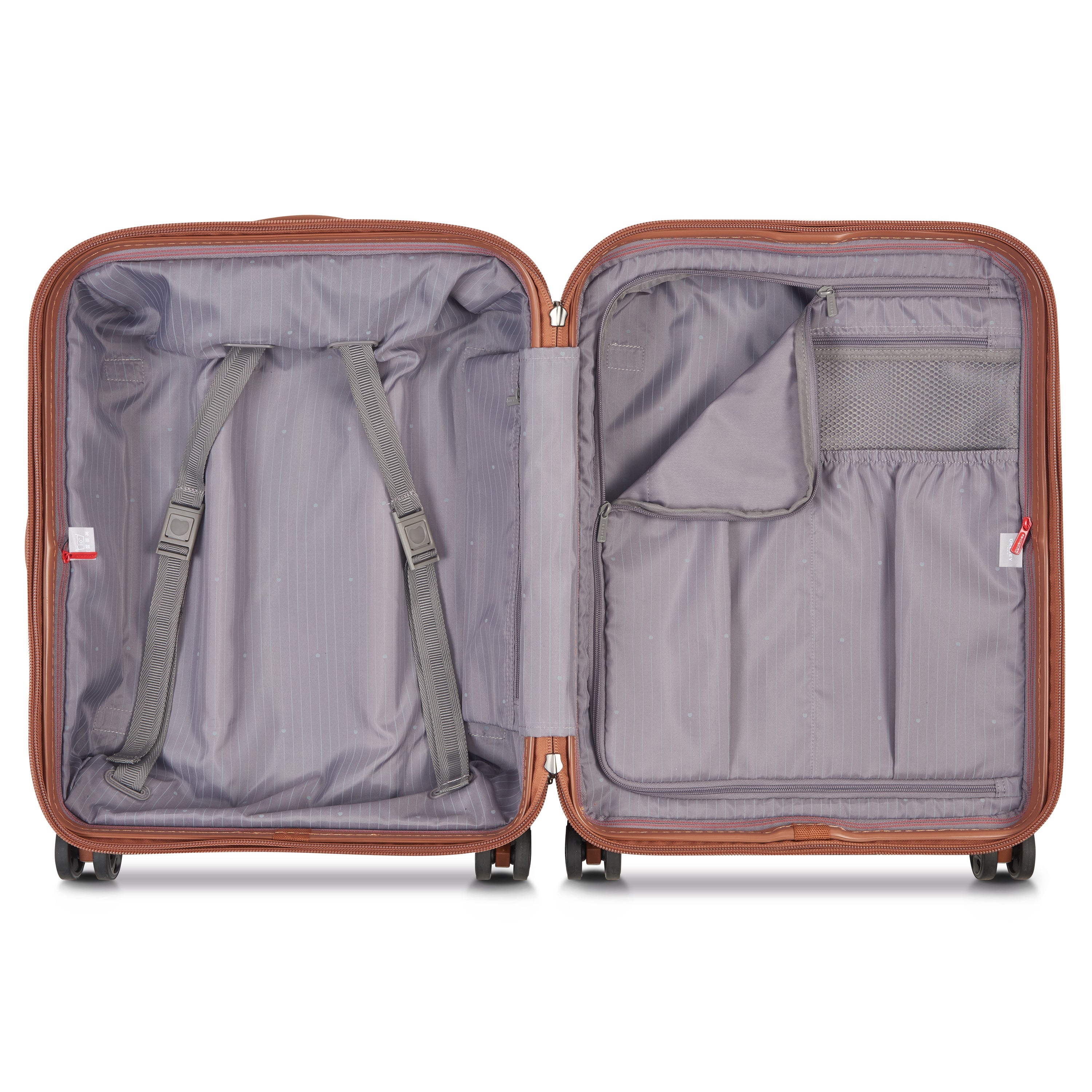 PROMENADE HARD 2.0| Suitcase Cabin Expandable 55 CM SILVER