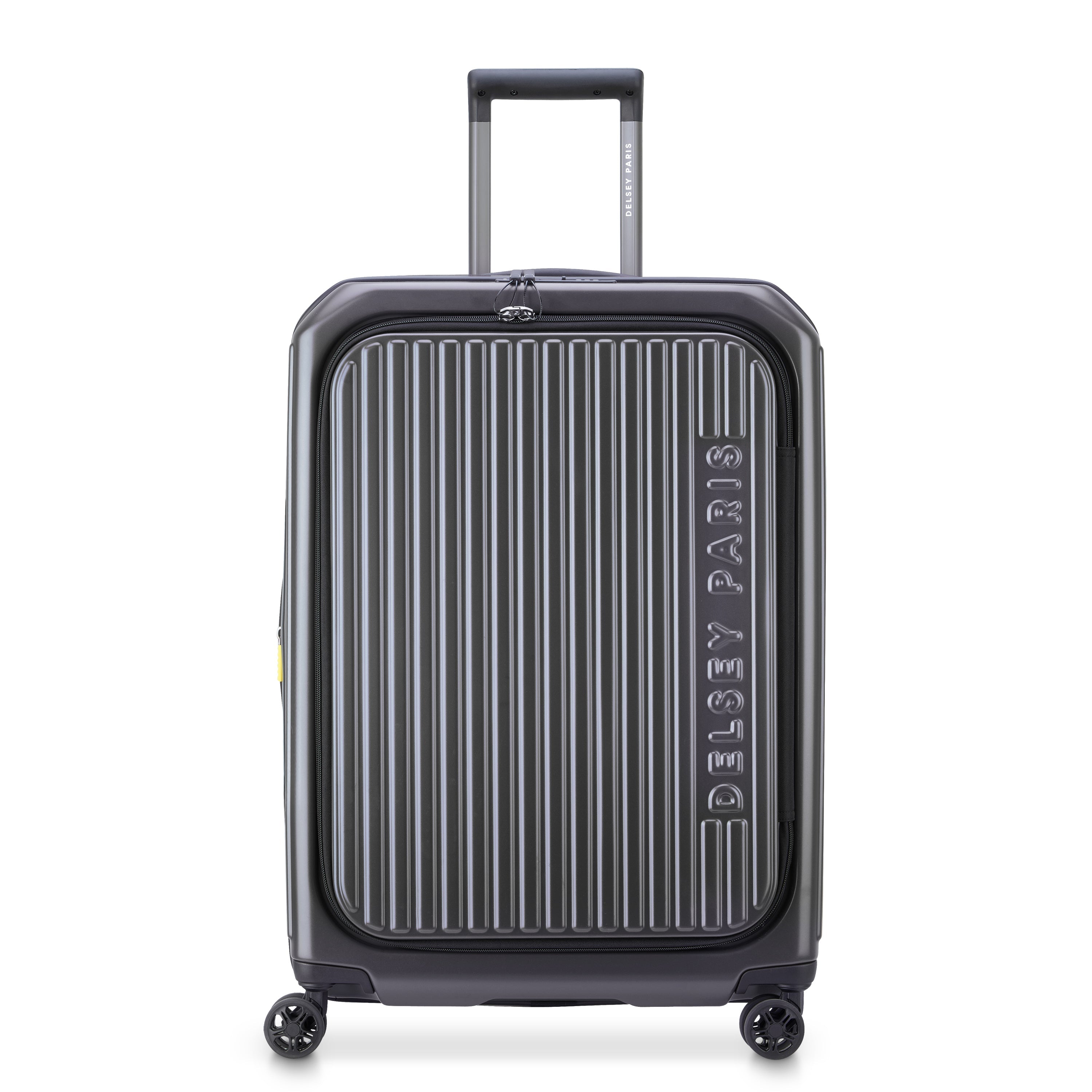 SECURITIME ZIP| Koffer Aufgabe Erweiterbar 65.5 CM ANTHRAZIT