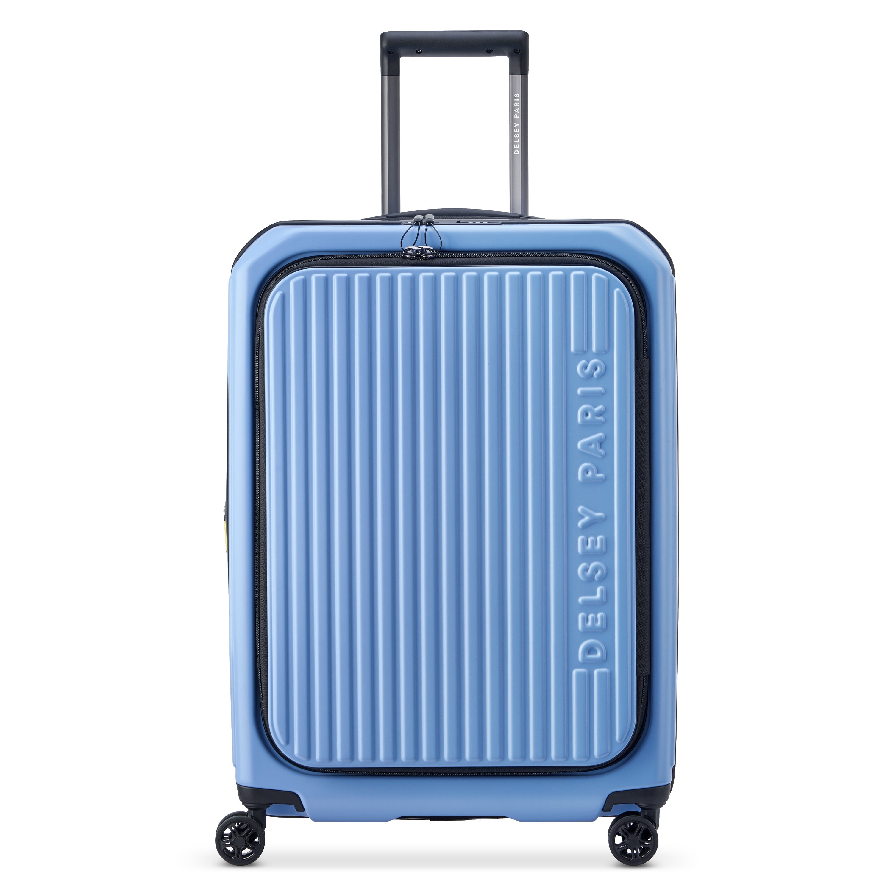 SECURITIME ZIP| Koffer Aufgabe Erweiterbar 65.5 CM LAVENDELBLAU