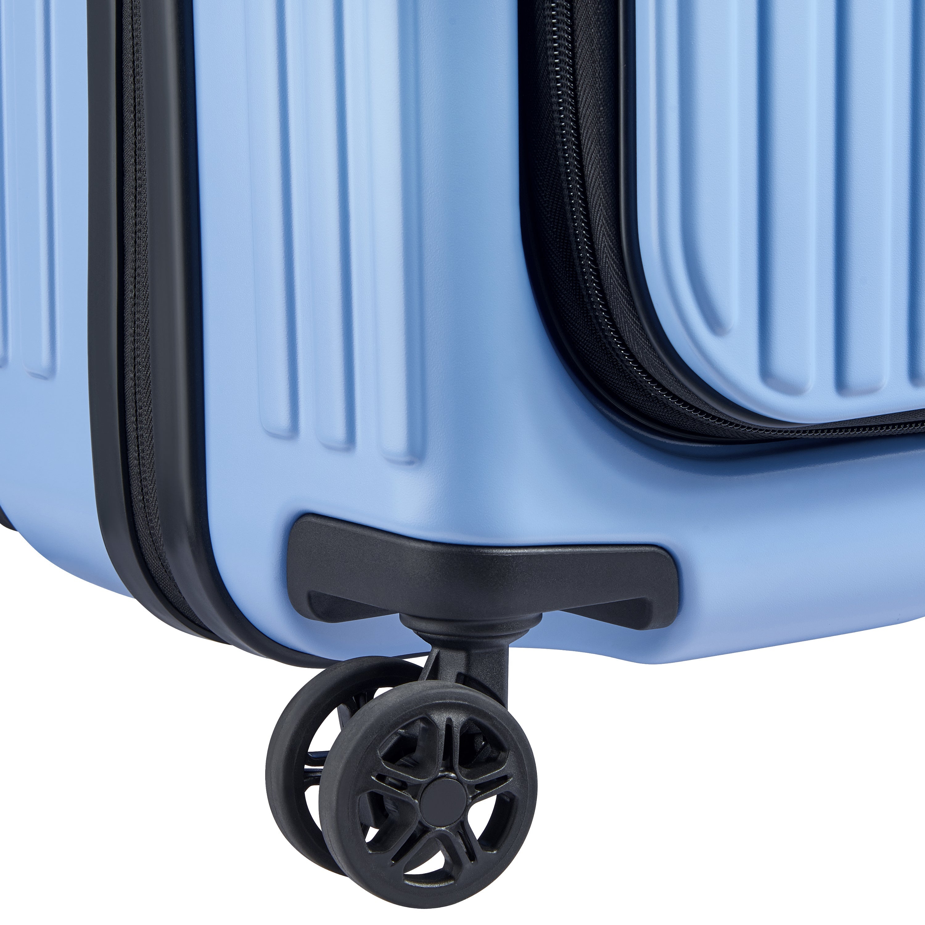 SECURITIME ZIP| Koffer Aufgabe Erweiterbar 65.5 CM LAVENDELBLAU