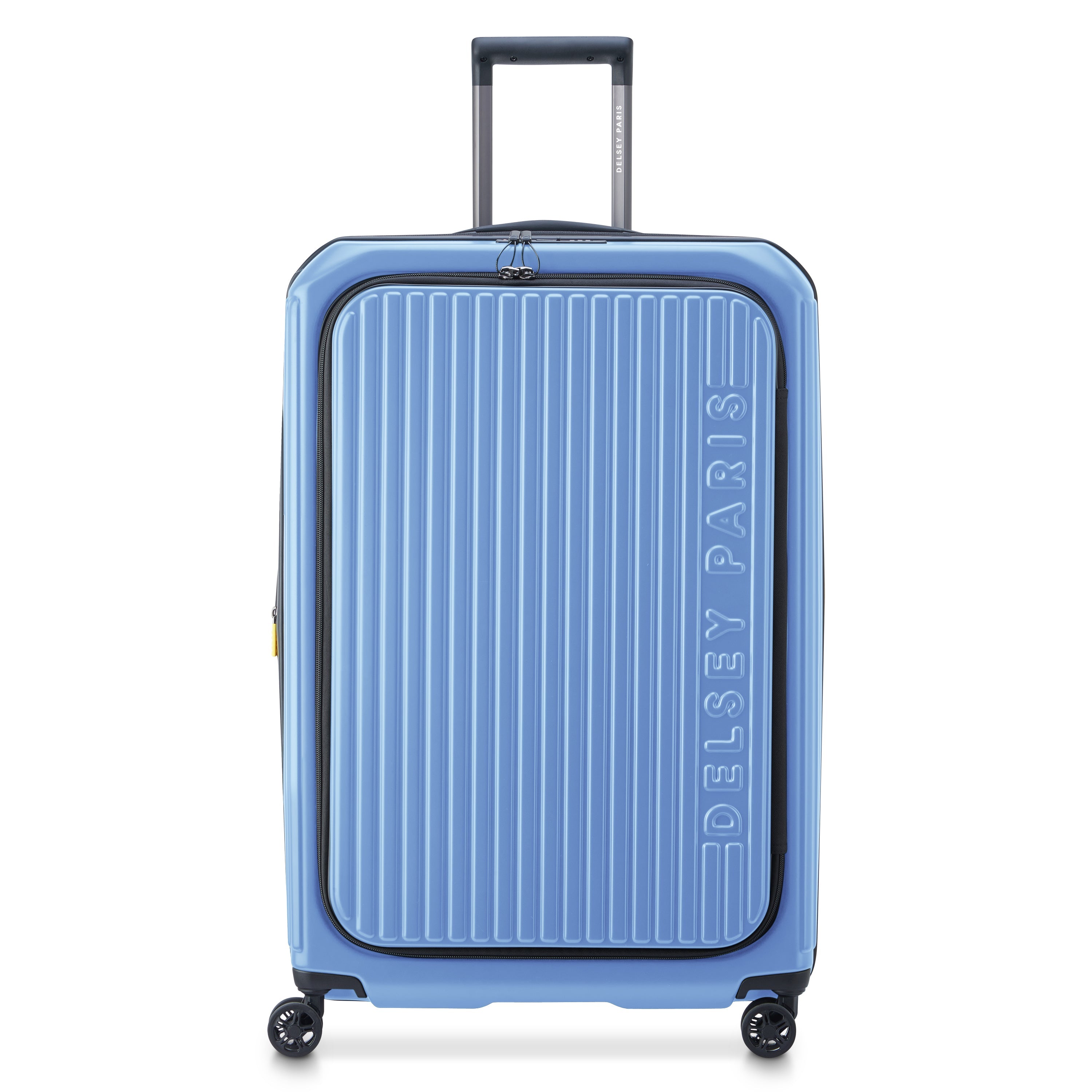 SECURITIME ZIP| Koffer Aufgabe Erweiterbar 75.5 CM LAVENDELBLAU