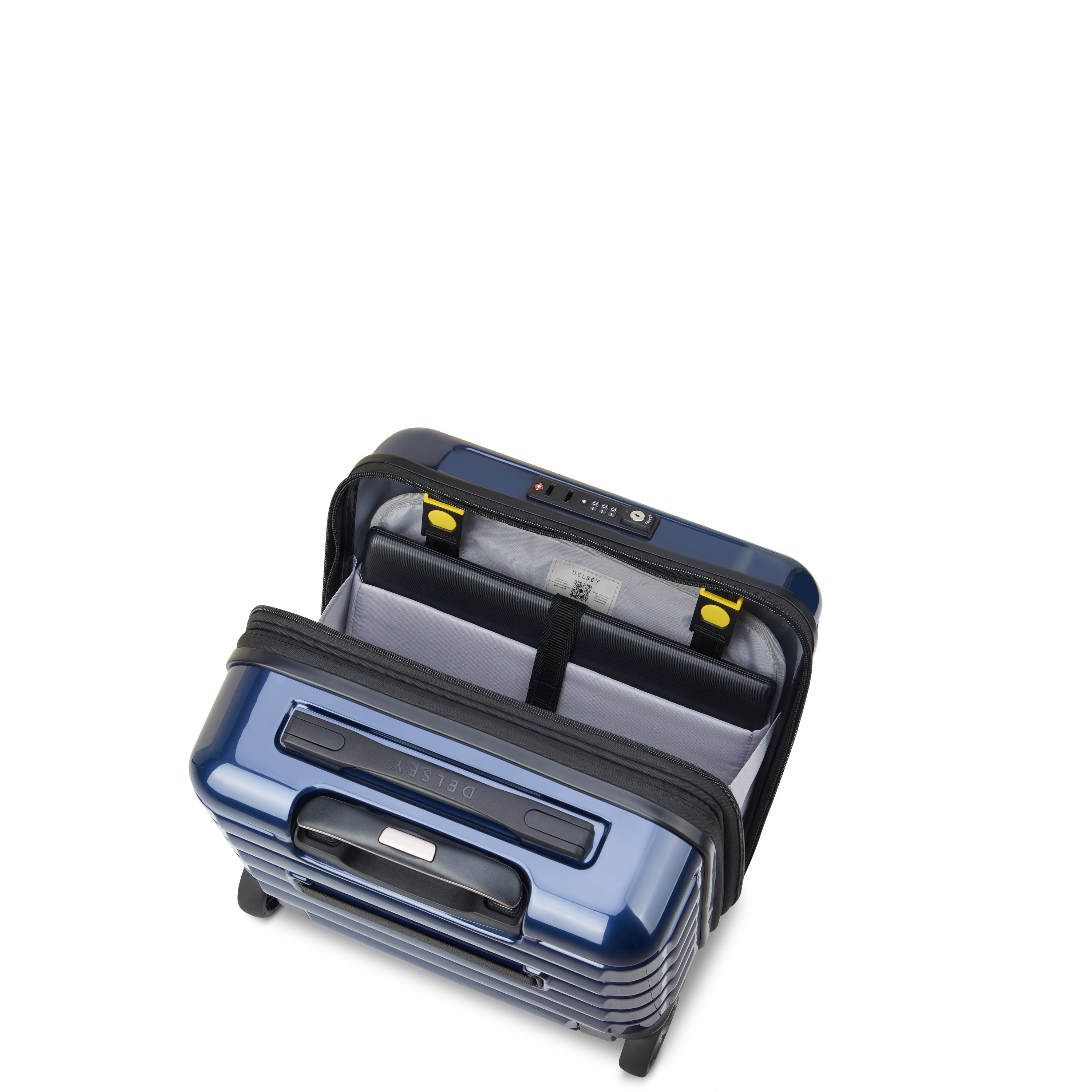 SHADOW 5.0| Valigia Business Cabina Underseater Espandibile 37.5 CM DEEP SEA NAVY