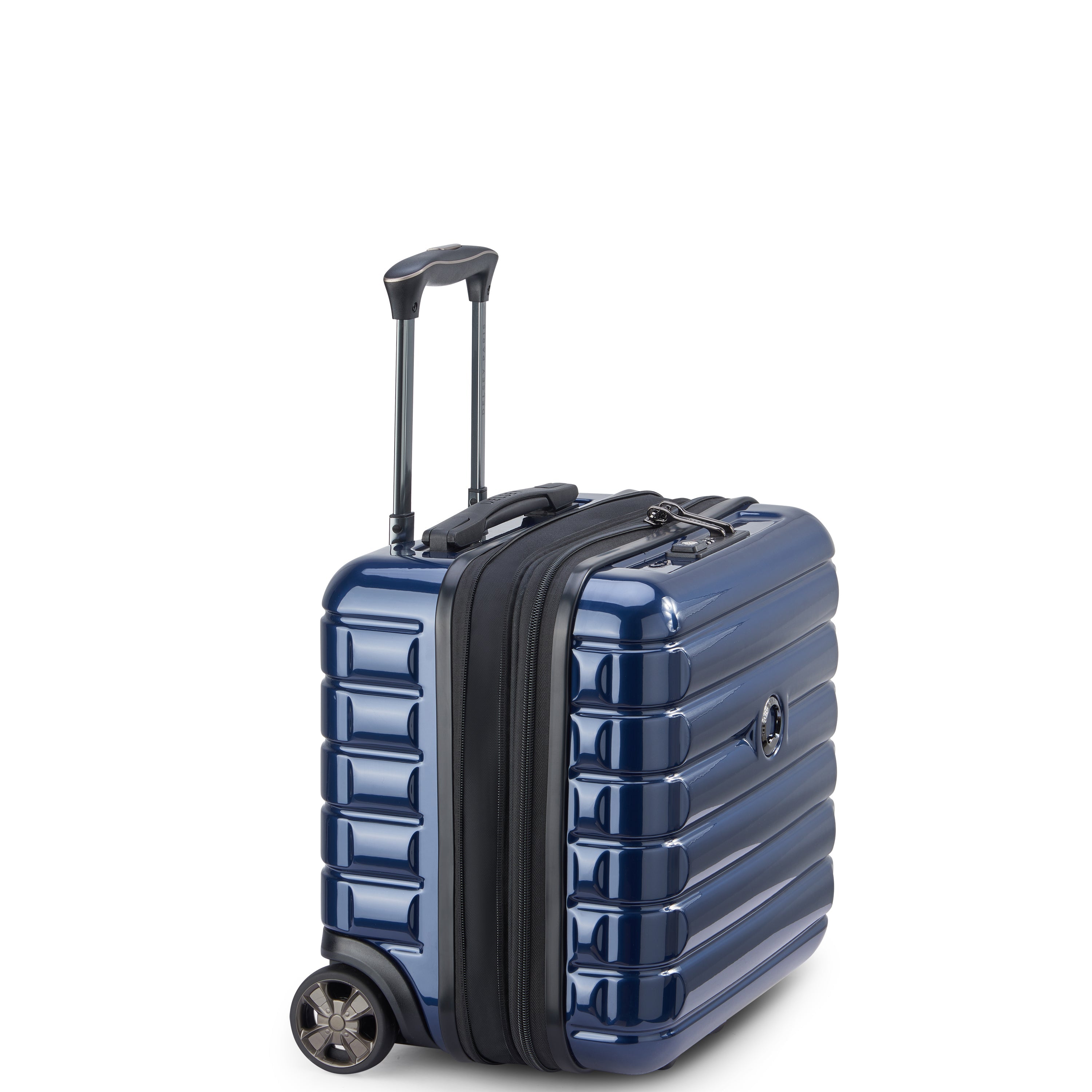 SHADOW 5.0| Valigia Business Cabina Underseater Espandibile 37.5 CM DEEP SEA NAVY