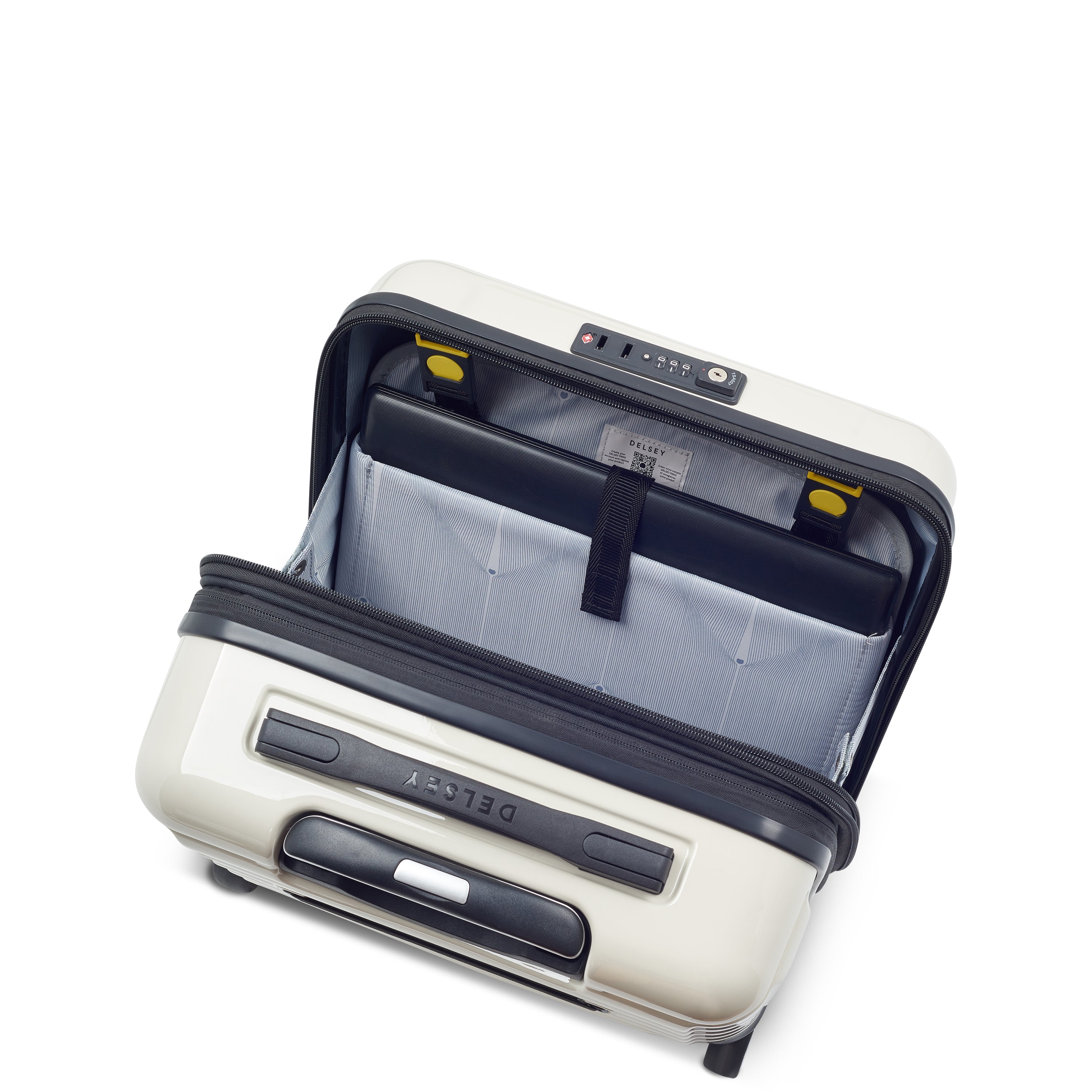 SHADOW 5.0| Valigia Business Cabina Underseater Espandibile 37.5 CM IVORY