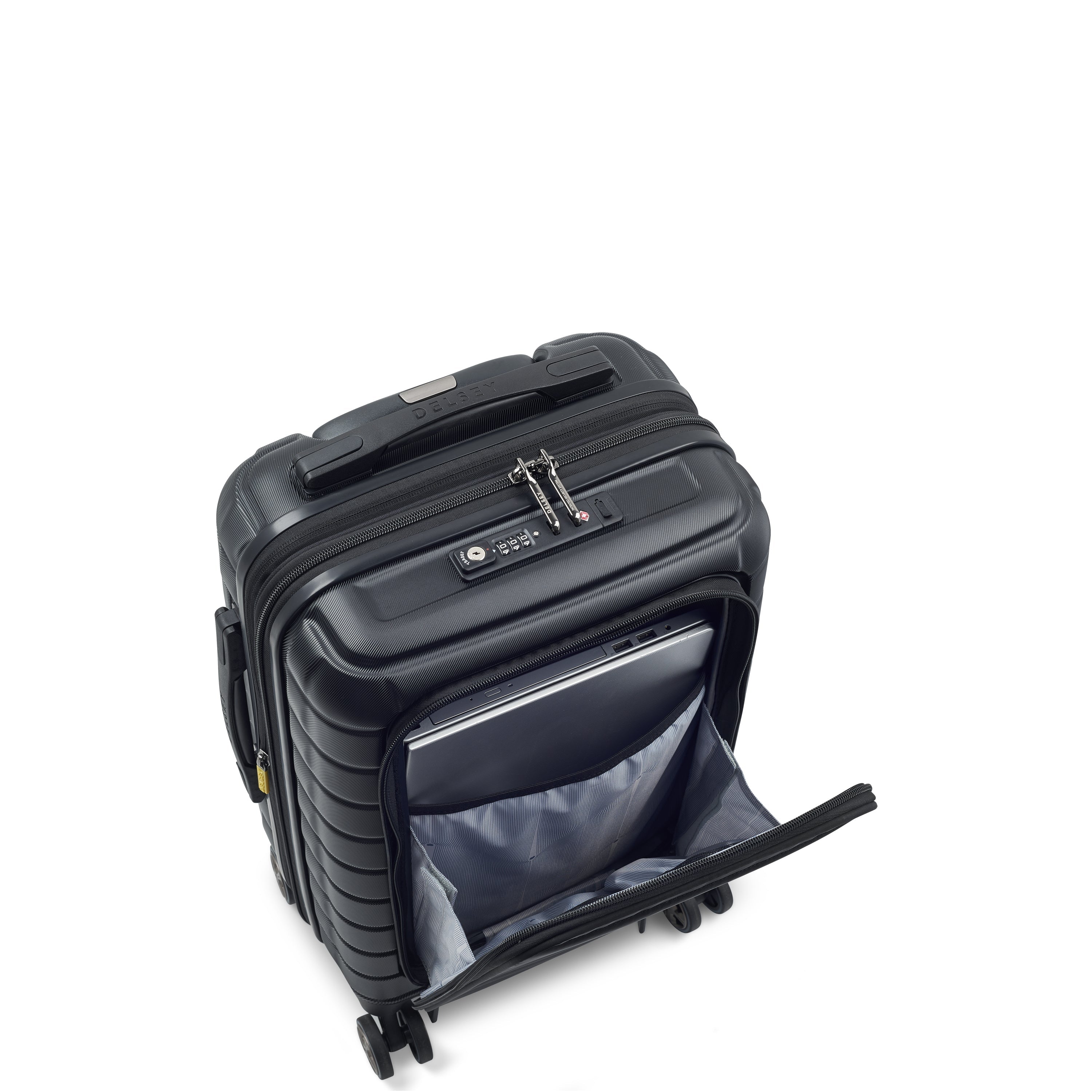 SHADOW 5.0| Suitcase Cabin Expandable 55 CM BLACK