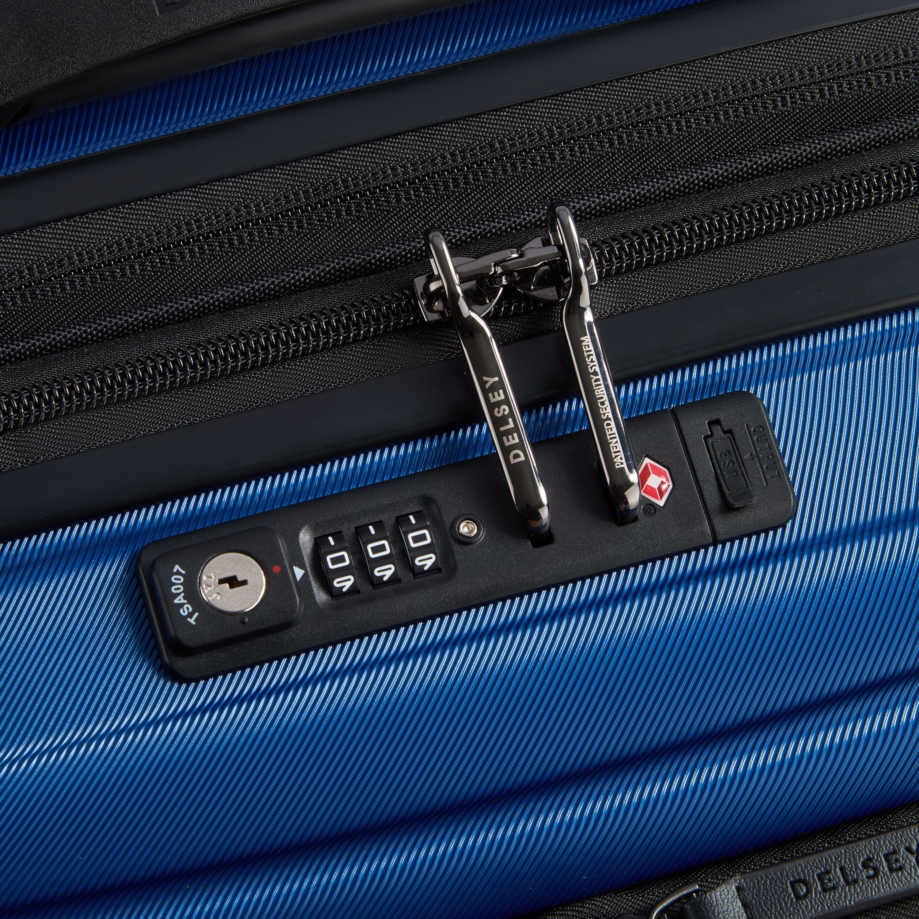 SHADOW 5.0| Suitcase Cabin Expandable 55 CM BLUE