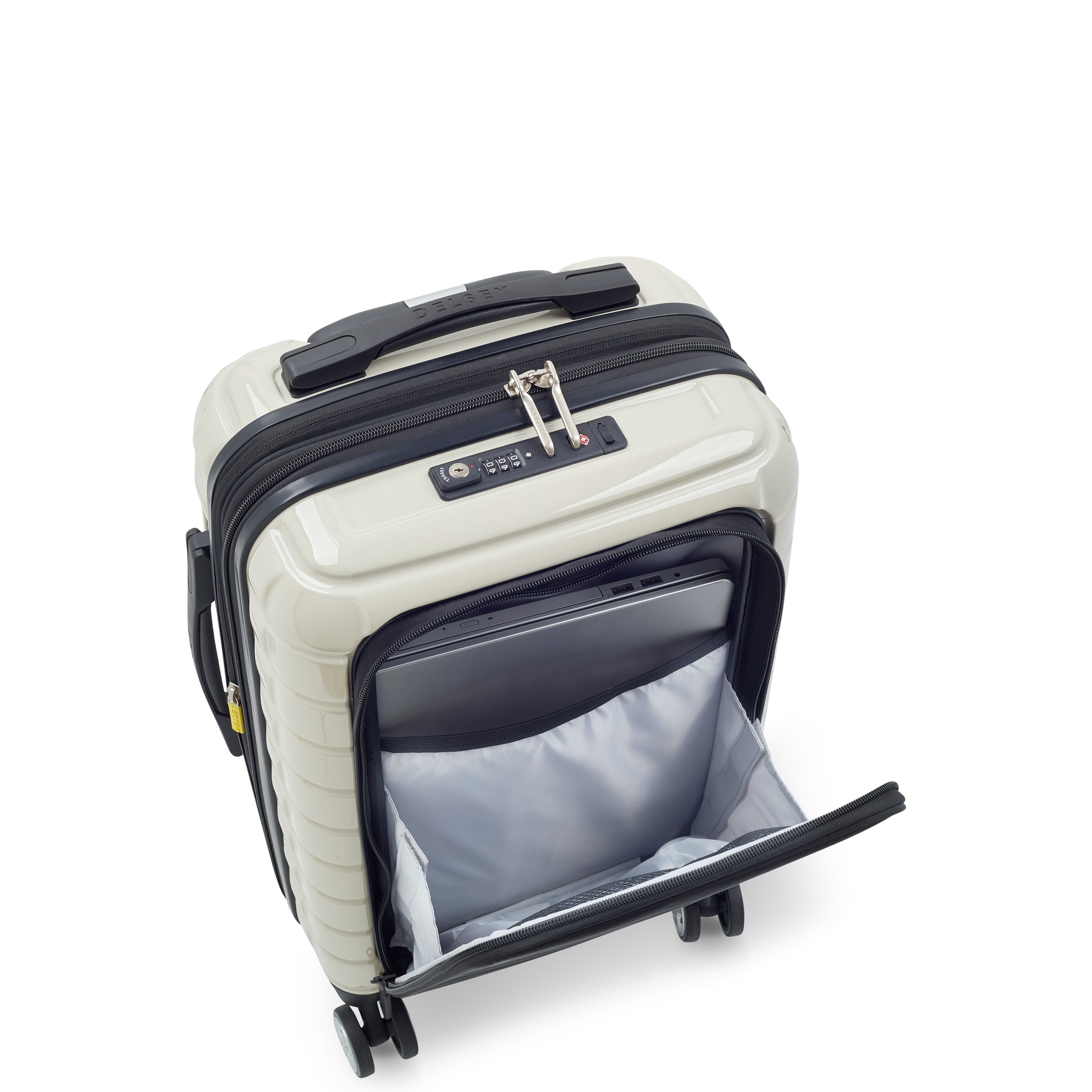 SHADOW 5.0| Valigia Cabina Espandibile 55 CM IVORY