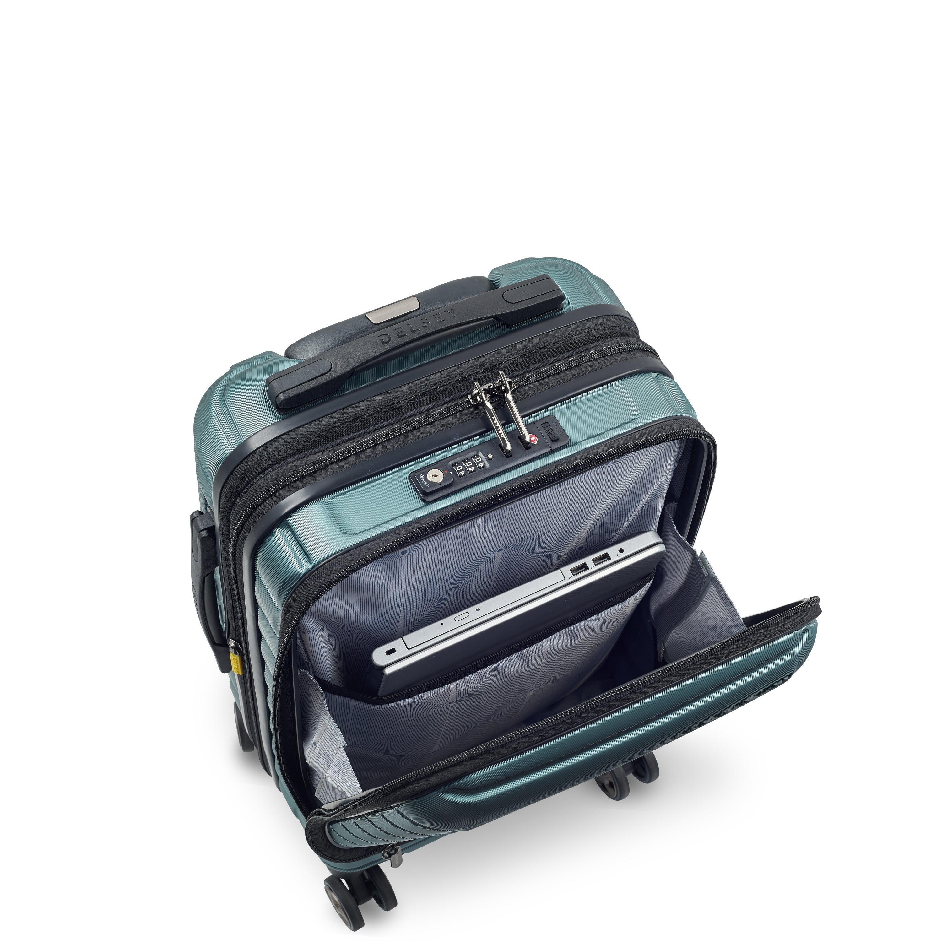 SHADOW 5.0| Suitcase Cabin Expandable 55 CM GREEN