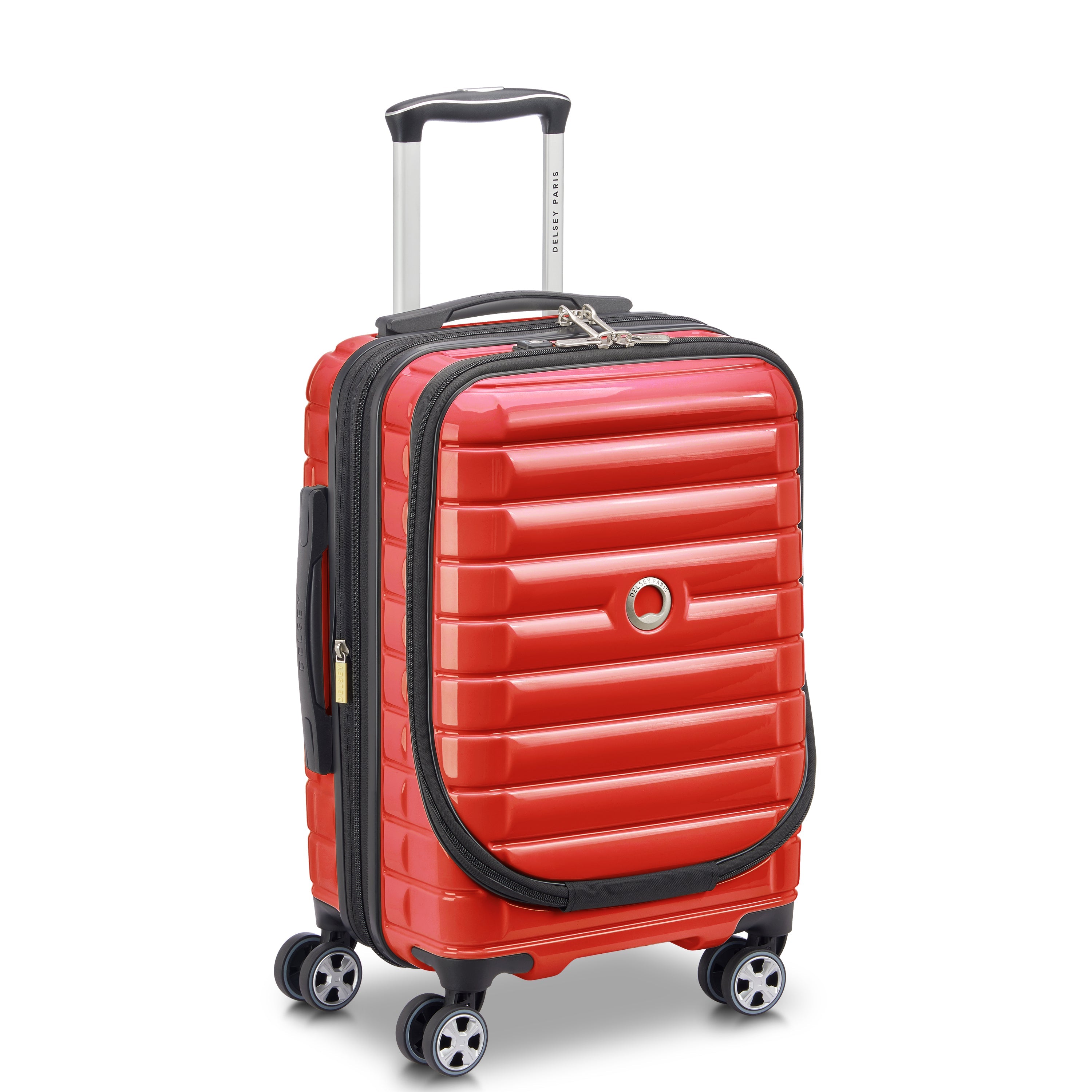 SHADOW 5.0| Suitcase Cabin Expandable 55 CM INTENSE RED