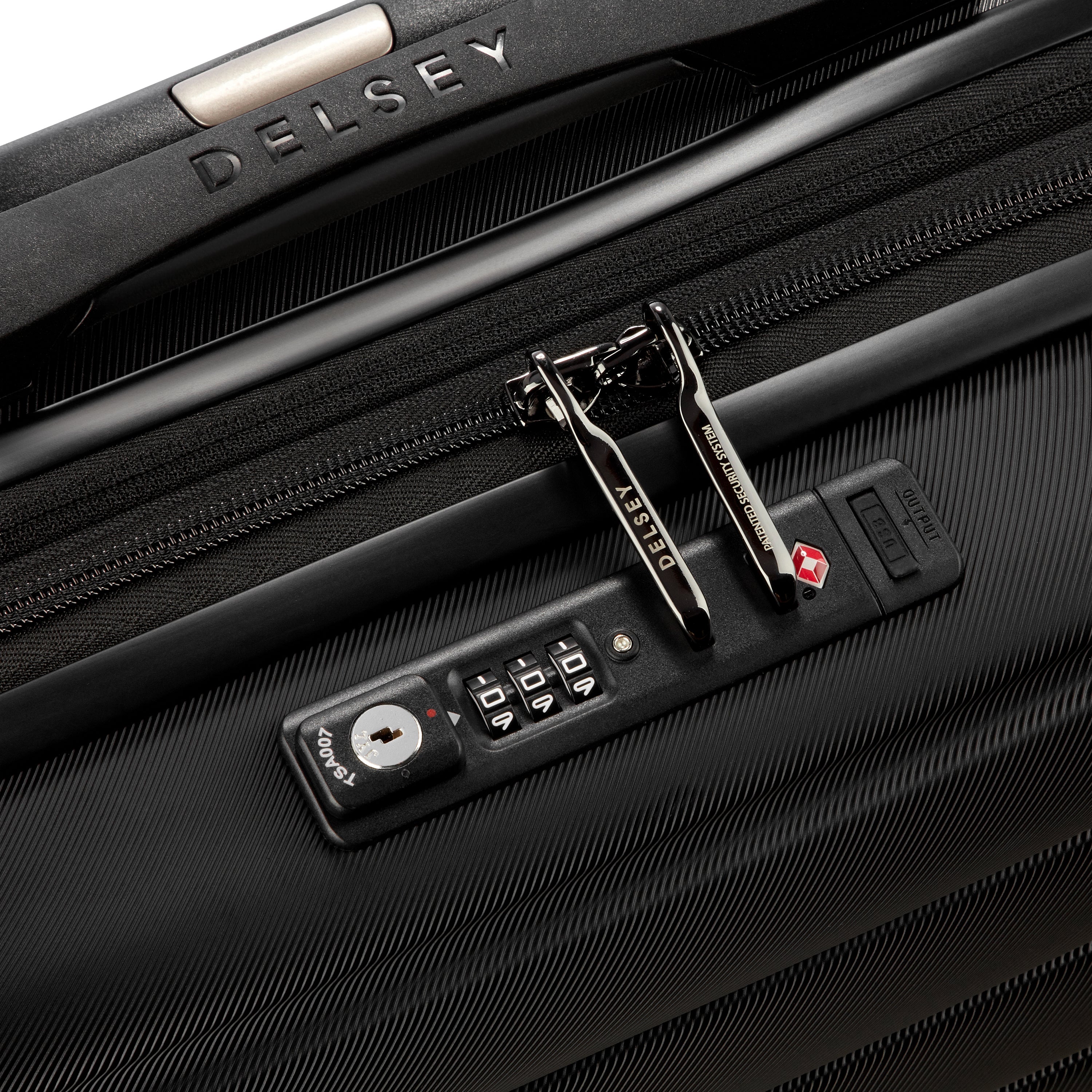 SHADOW 5.0| Suitcase Cabin slim Expandable 55 CM BLACK