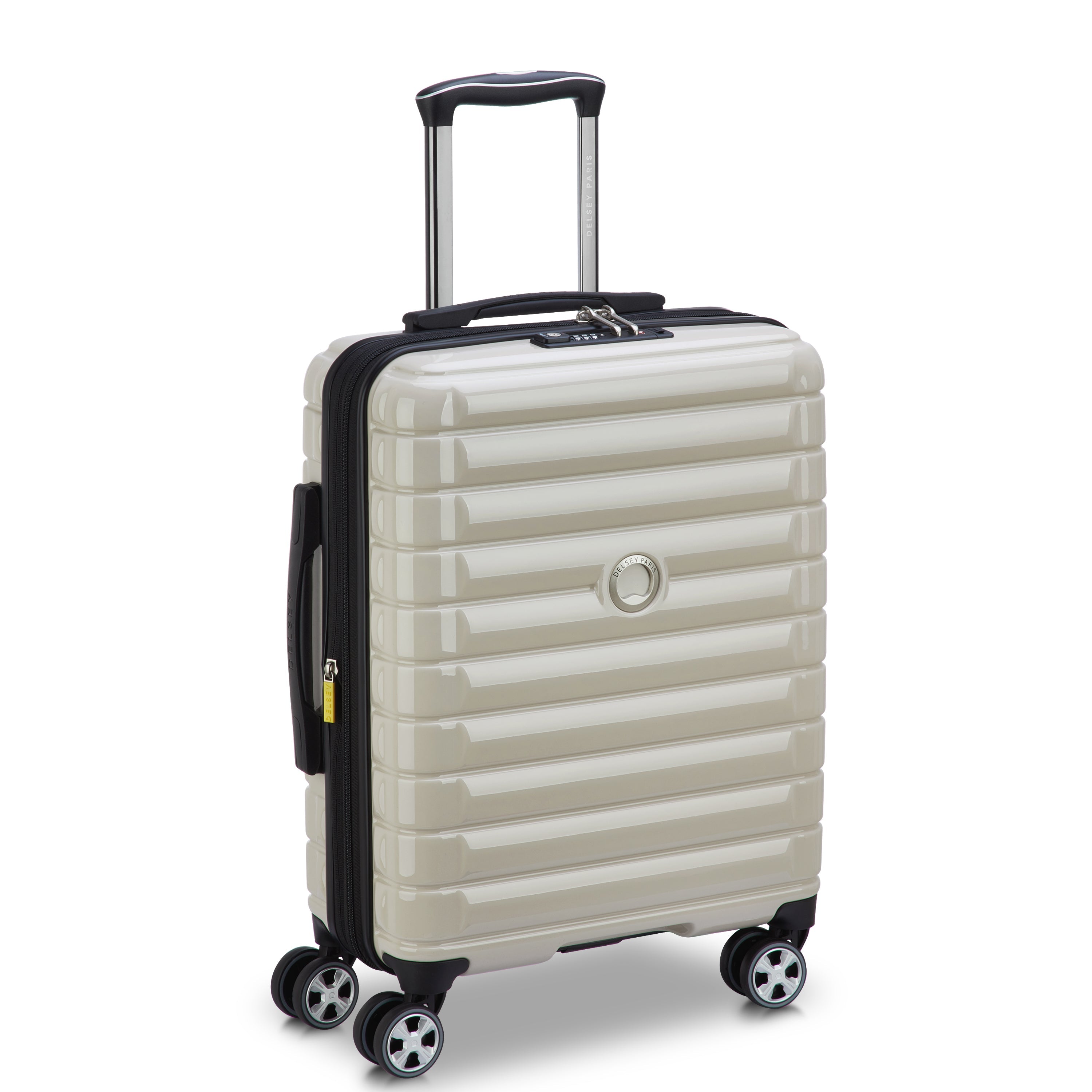 SHADOW 5.0| Valigia Cabina slim Espandibile 55 CM IVORY