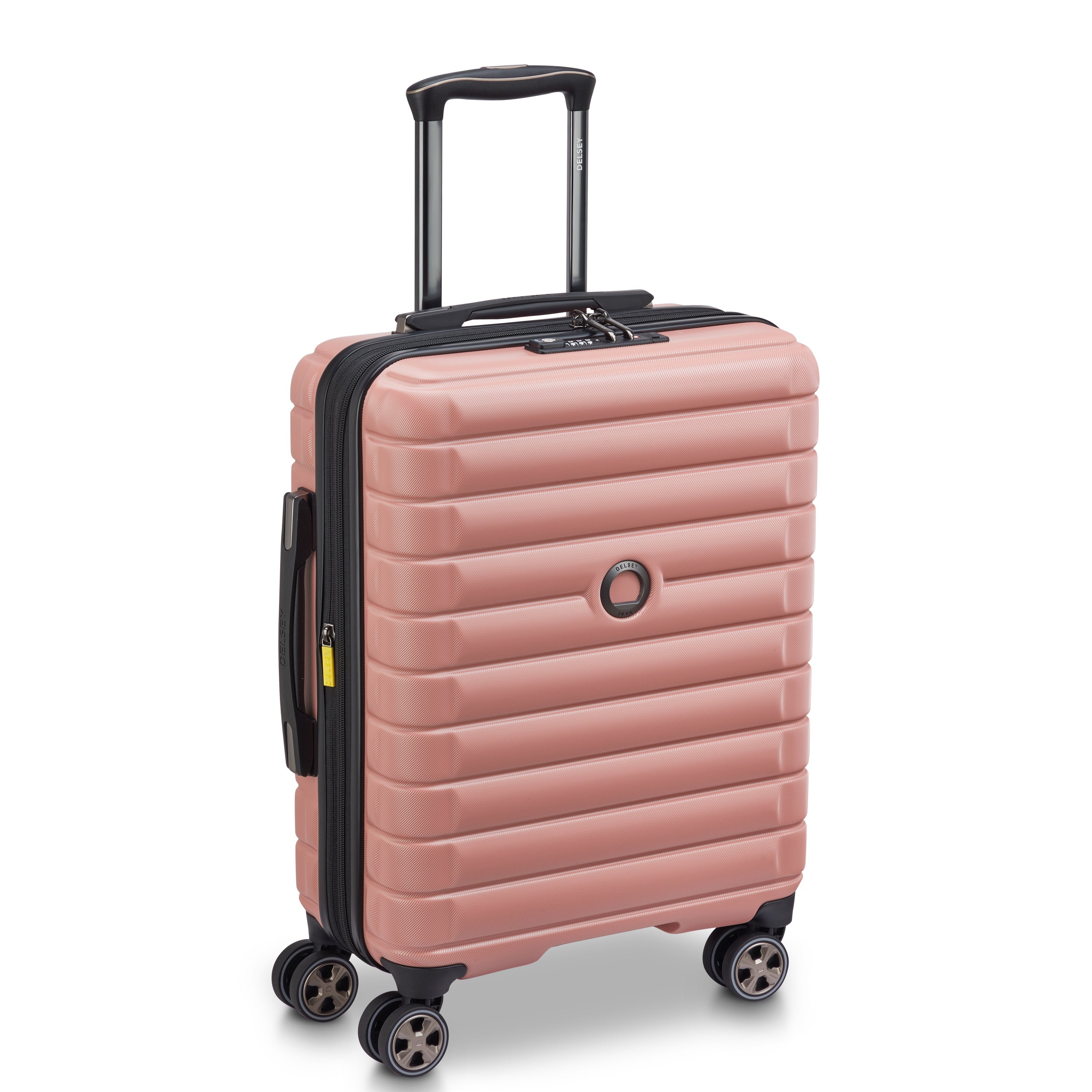 SHADOW 5.0| Trolley Cabina Slim Espandibile 55 CM ROSA CENERE